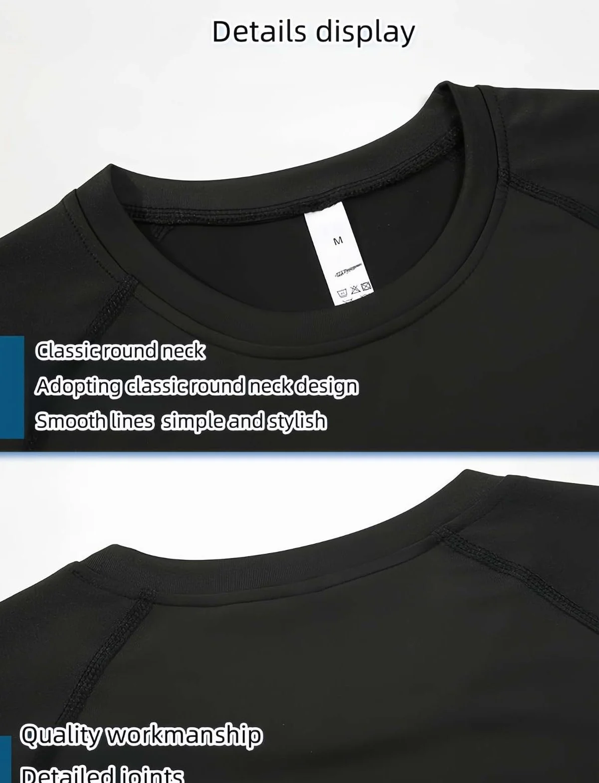 Sportswear3 sztuki garnitur męskie koszulki sportowe fitness dres zestaw szybkoschnące spodnie czarne spodnie treningowe dres męski strój sportowy B, 2XL (150-170)