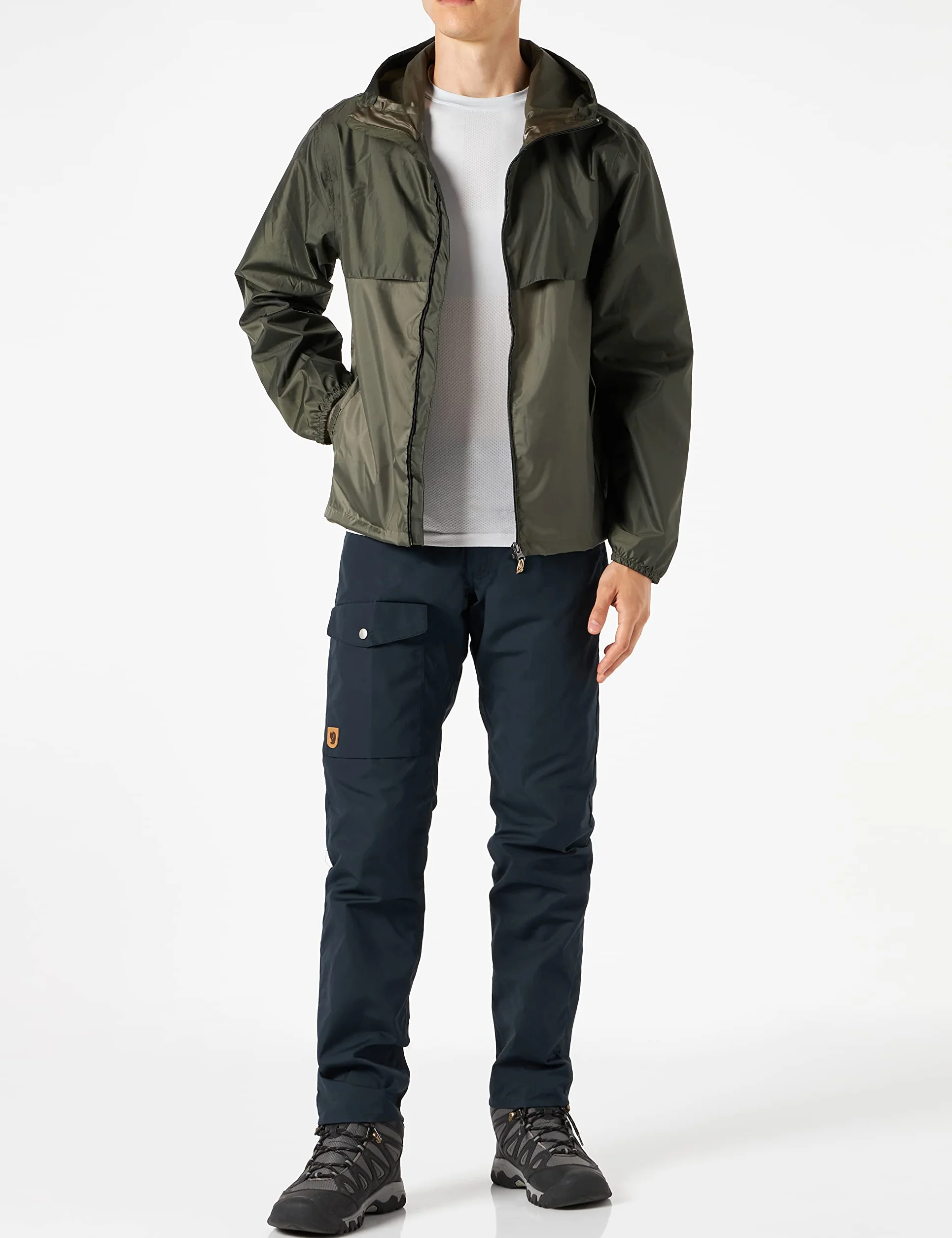 FJALLRAVEN Męskie Greenland Jeans M Reg spodnie, niebieskie, 48