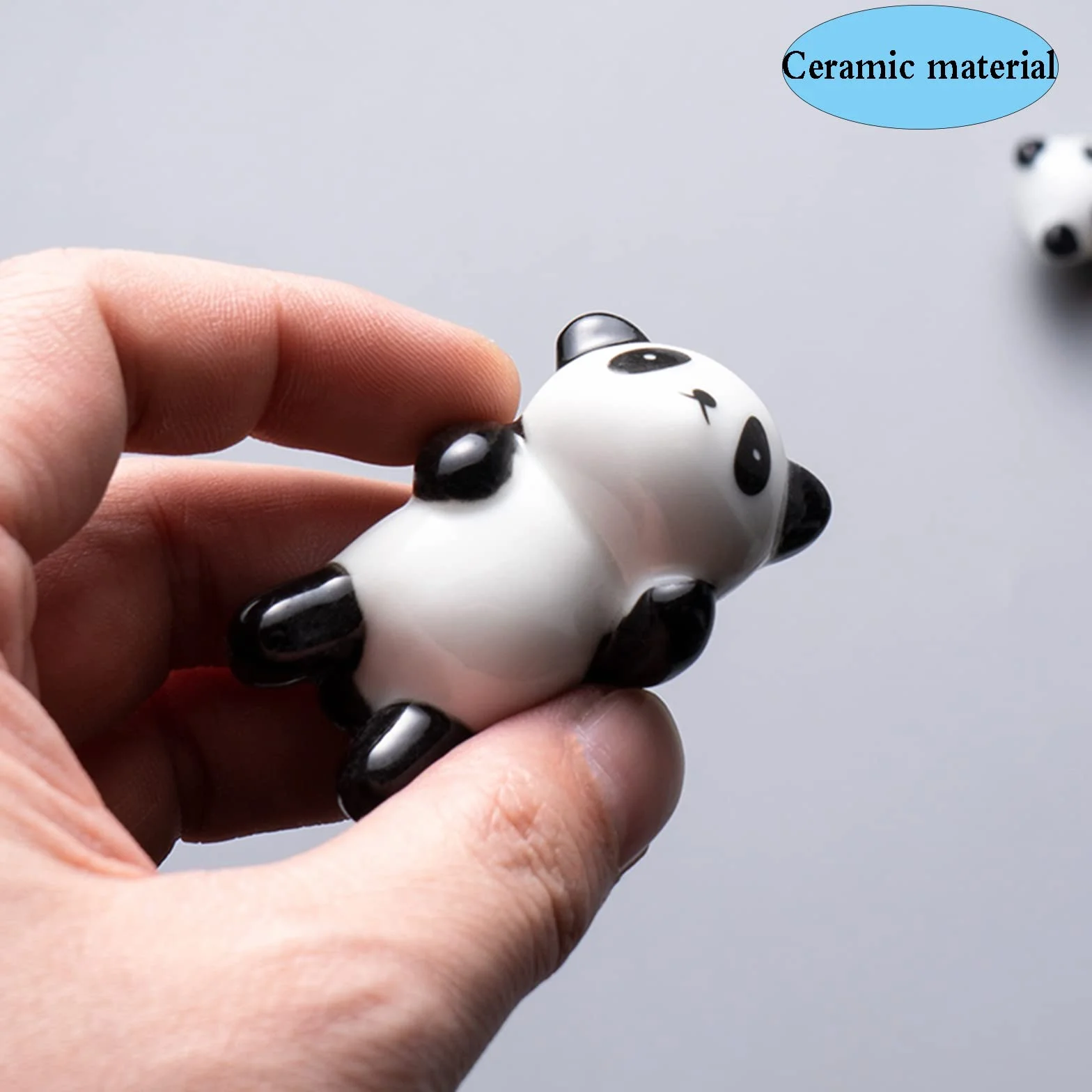 8 sztuk uchwyt pałeczki ceramiczne uchwyt łyżka uchwyt na noże widelec uchwyt pałeczki pałeczki do restauracji,Kuchnia(panda+koty)