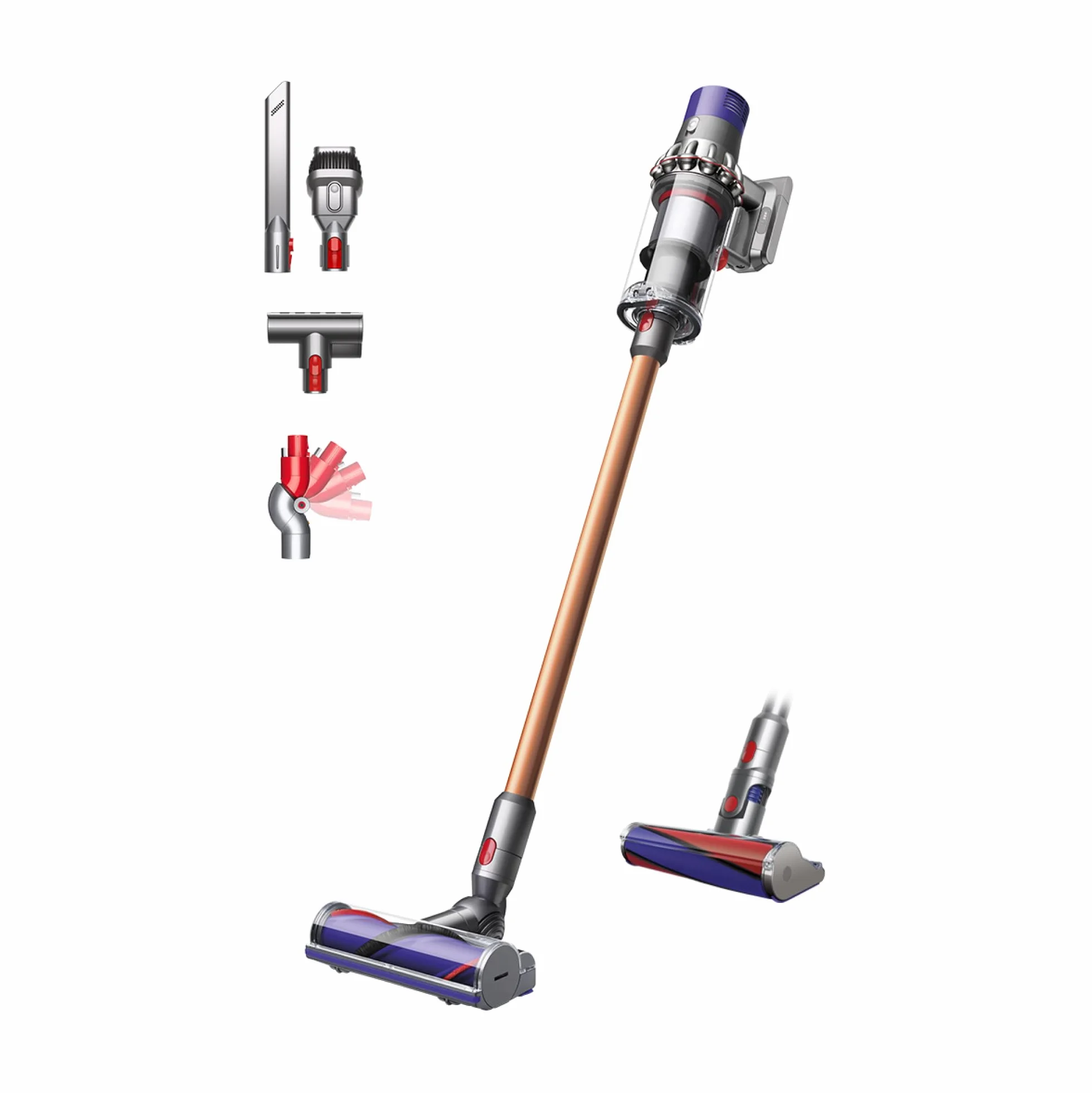 Dyson Cyclone V10 Absolute odkurzacz bezprzewodowy Nikiel Miedź
