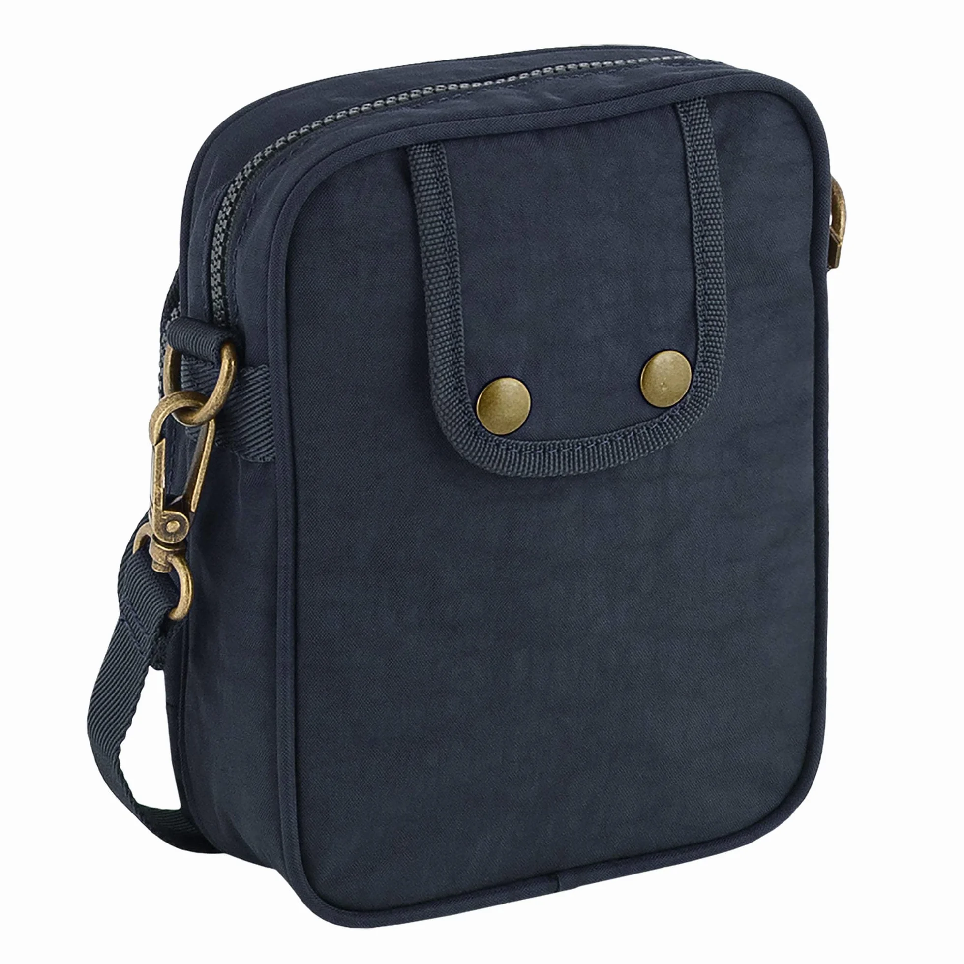 camel active Journey plecak męski, ciemnoniebieski, 16x8x21,5, 000381