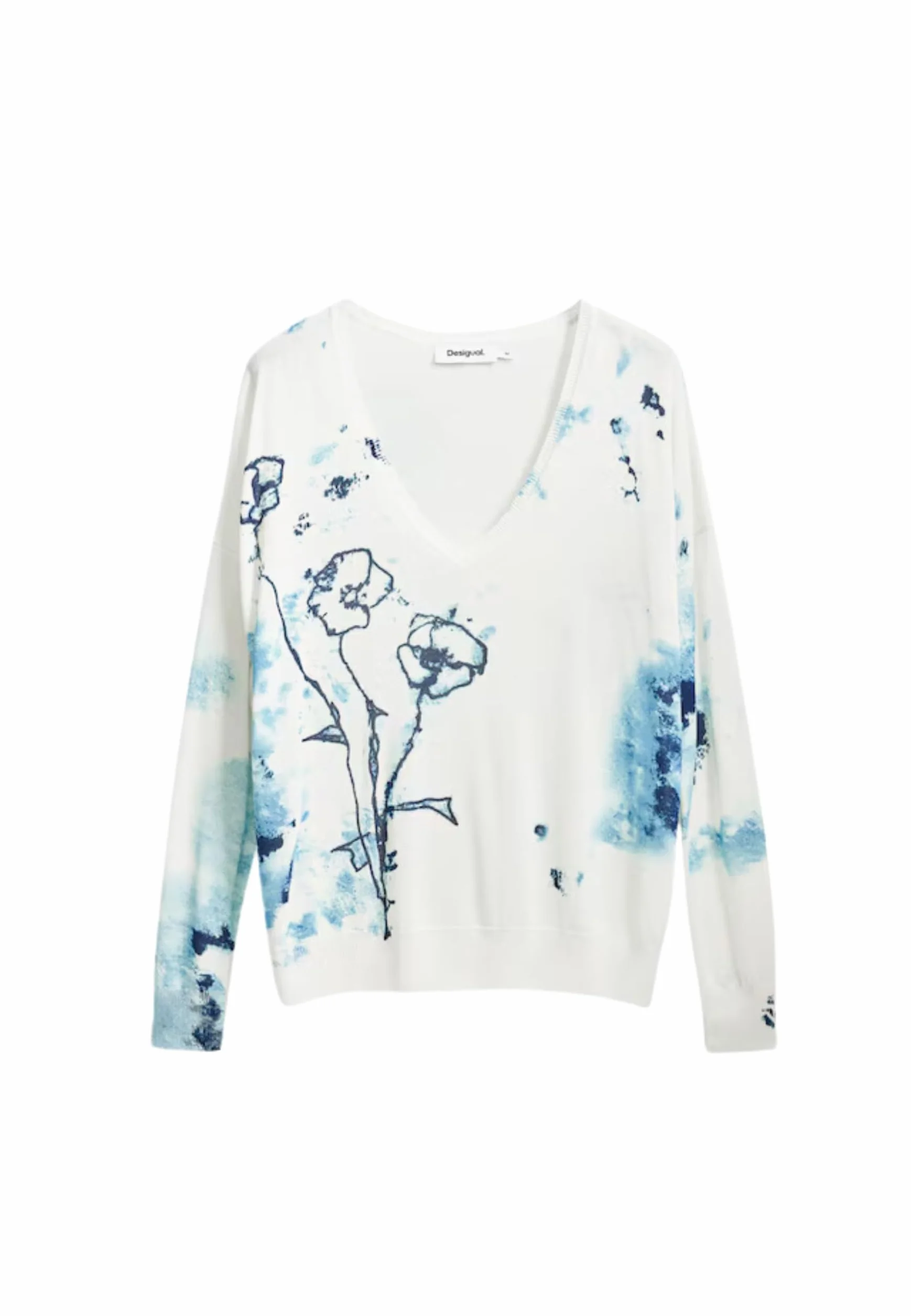 Desigual Jers_Helsinki Bluza damska, biała, M