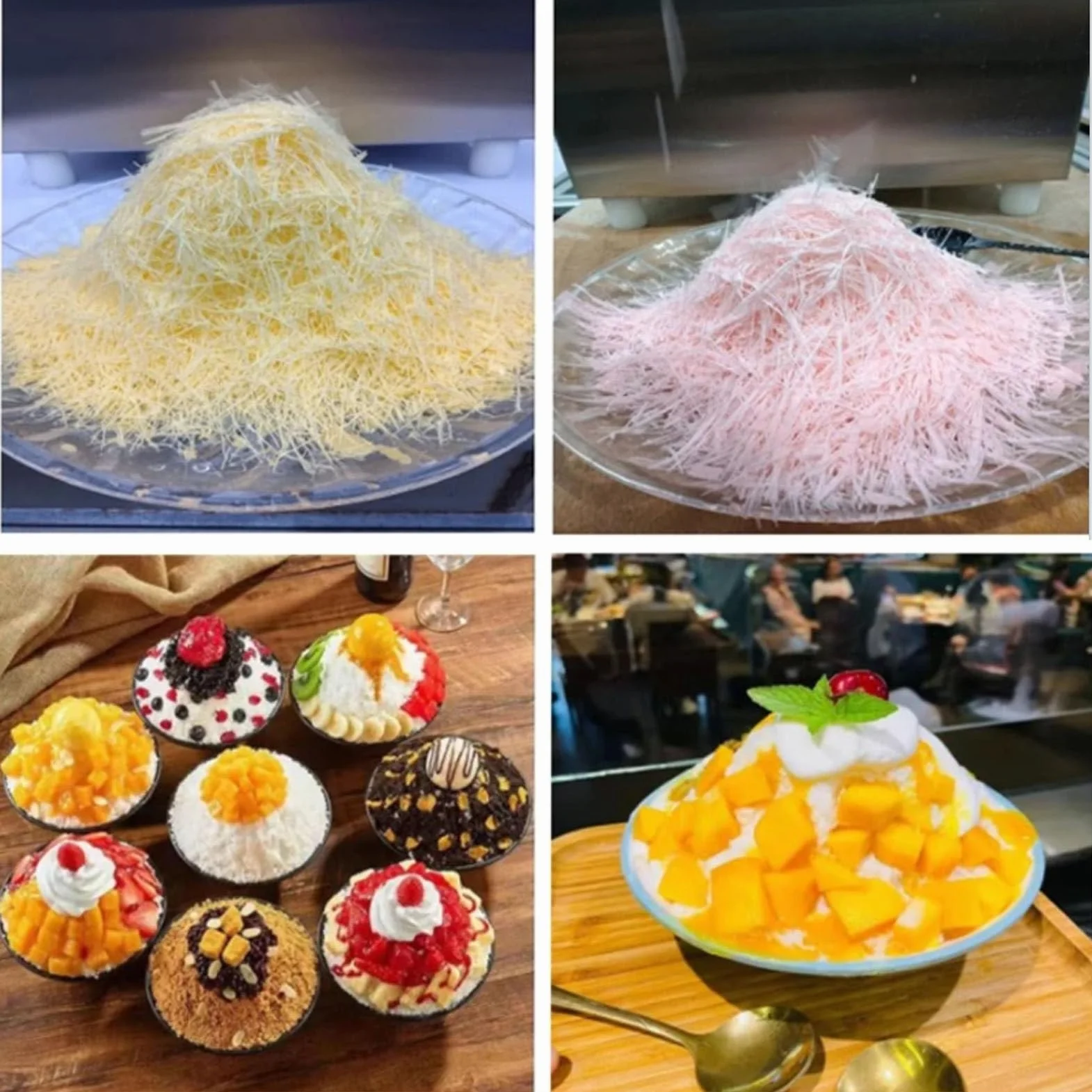 Korea Bingsu Machine Snowflake Ice Shaver 180KG