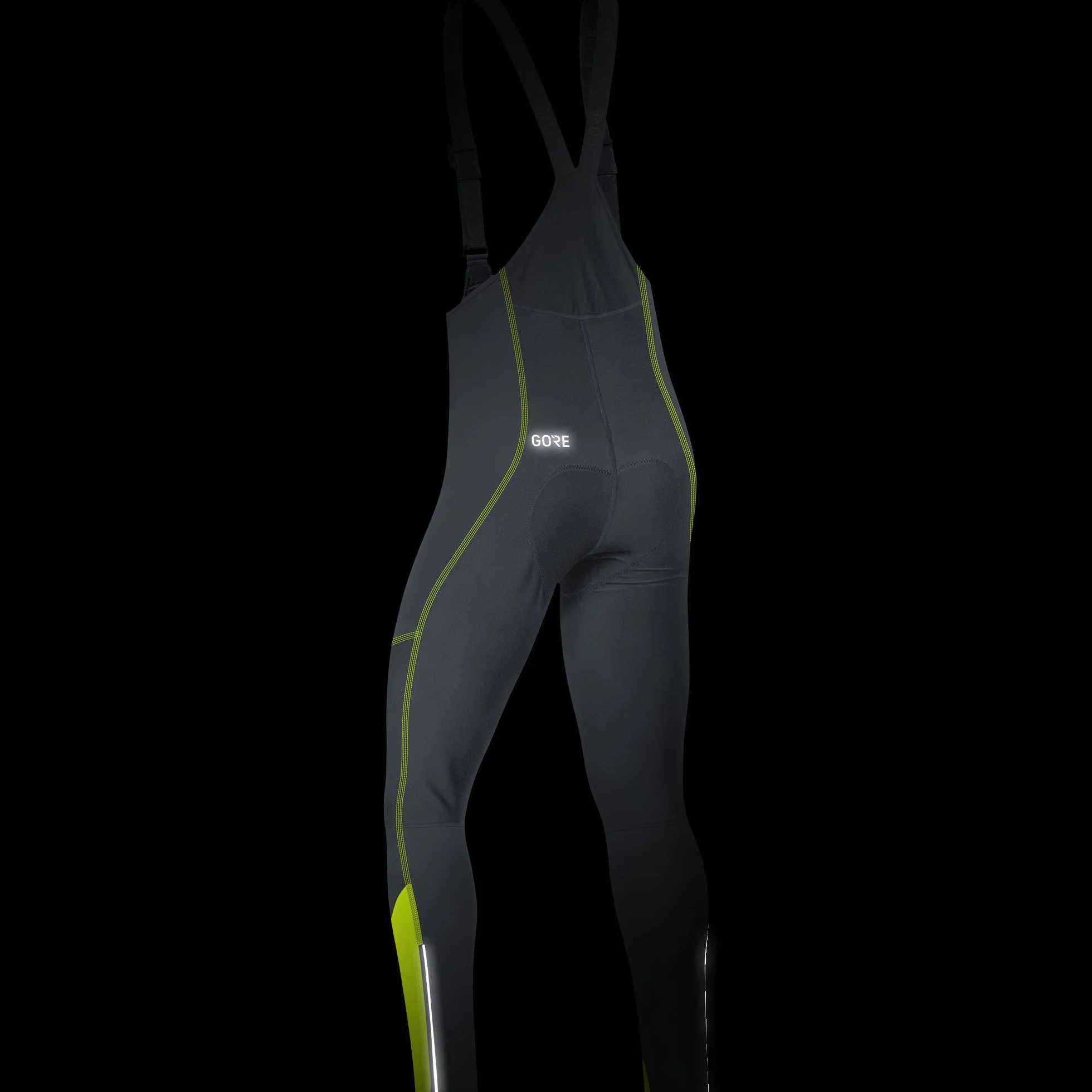 GORE WEAR C3 GWS Bib Tights+ - Spodnie Rowerowe na Szelkach Bib Mężczyźni