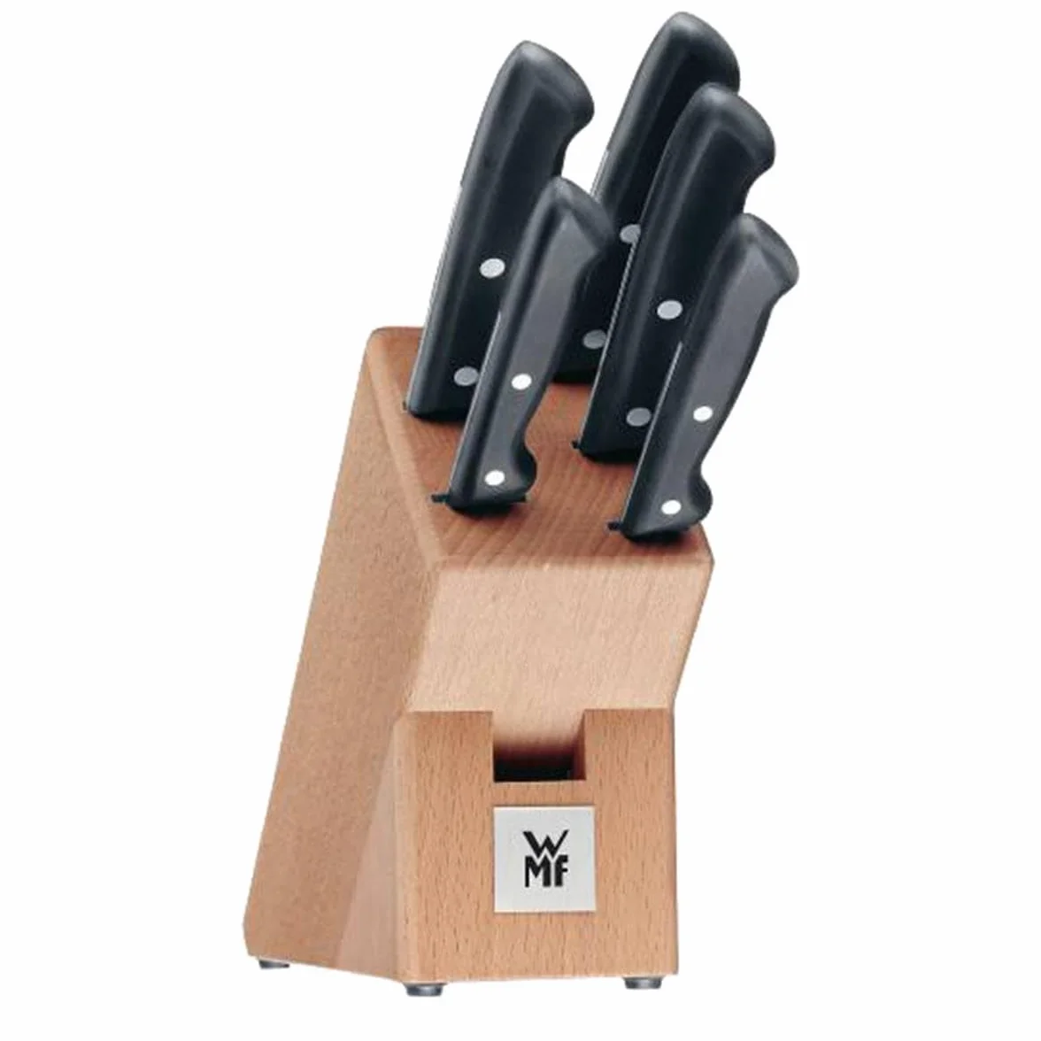 Wmf Classic Line Zestaw Noży Brązowy Czarny 6 sztuk