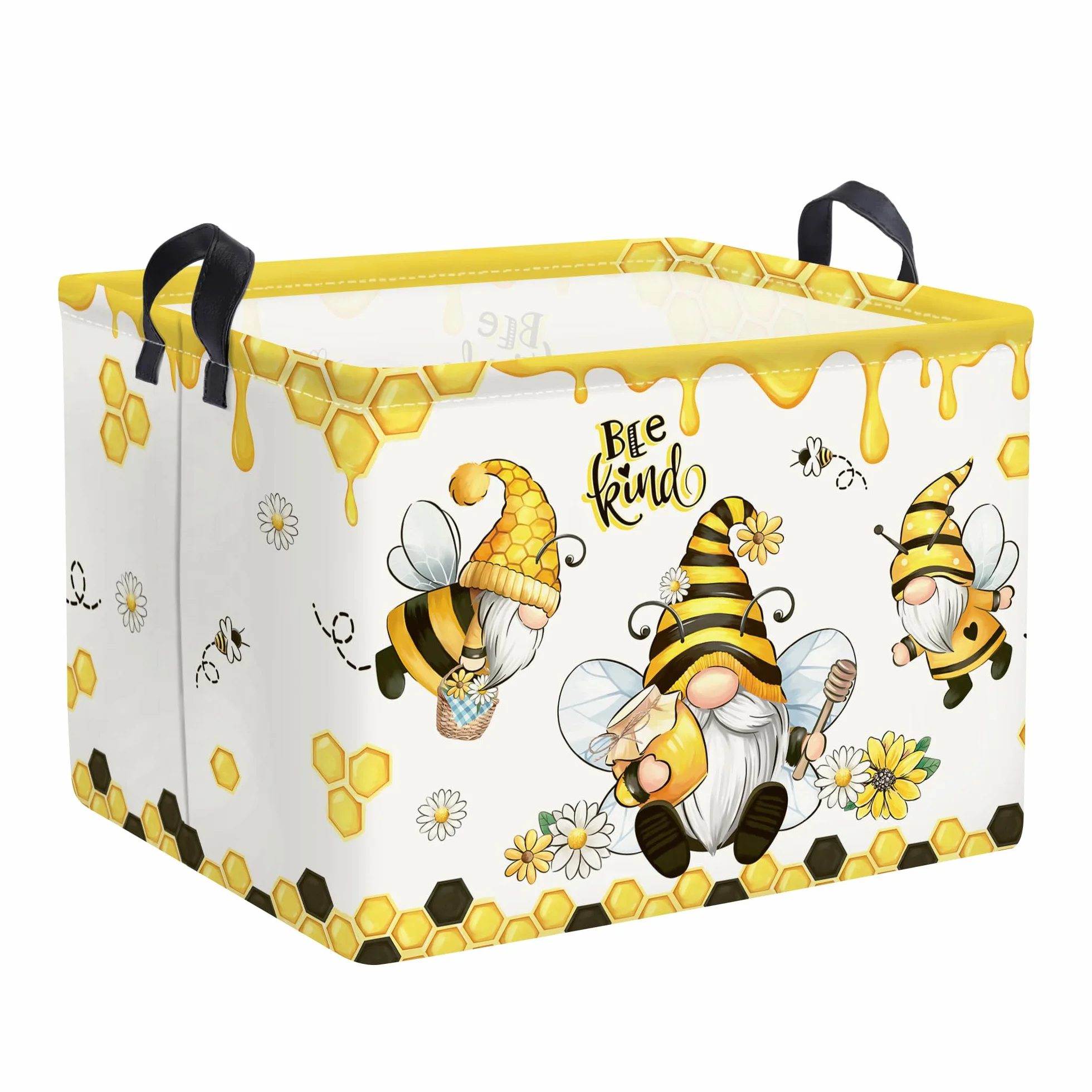 Clastyle Składany Kosz na Pranie dla Dzieci z Pokrywką 40x30x30 cm