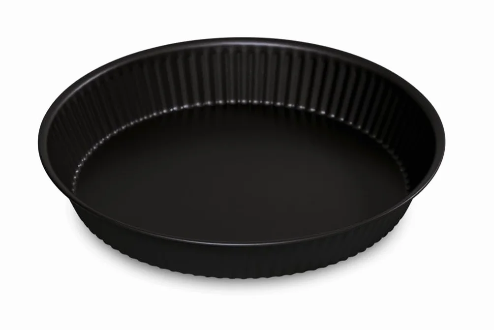 Forma do ciasta 24 cm stal z powłoką nieprzywierającą czarna