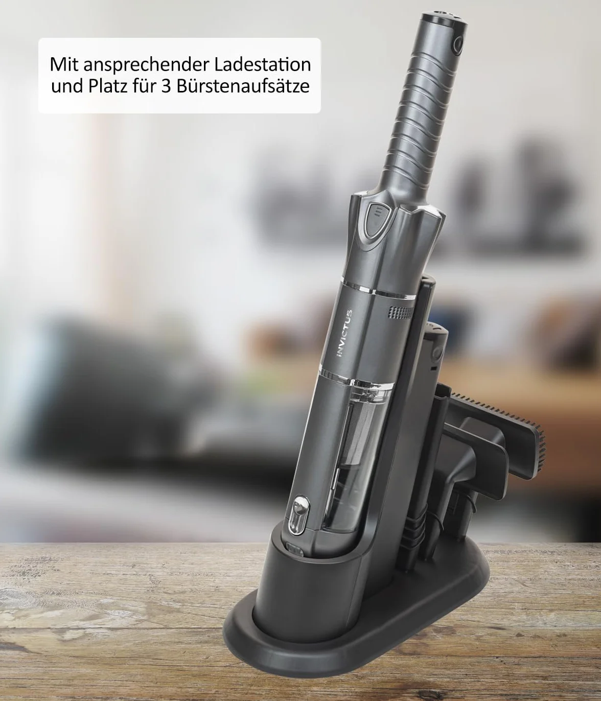 Genius Invictus One 3.0 akumulatorowy odkurzacz ręczny 120 W 100 ml 74 decybele