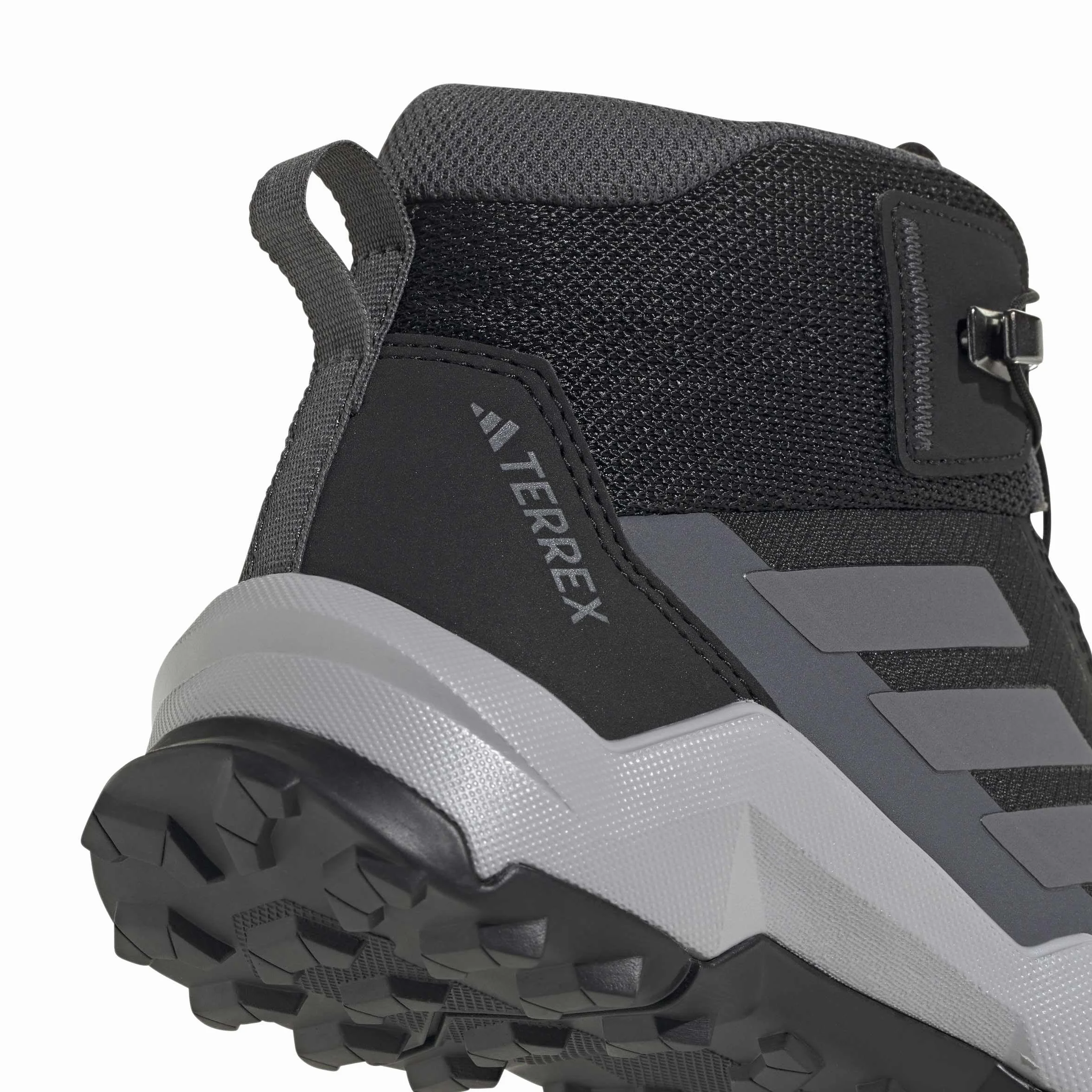 adidas Uniseks - dzieci Terrex Ax4R Mid Hiking Kids Shoes, Cblack/Grefou/Greysix, 34 EU