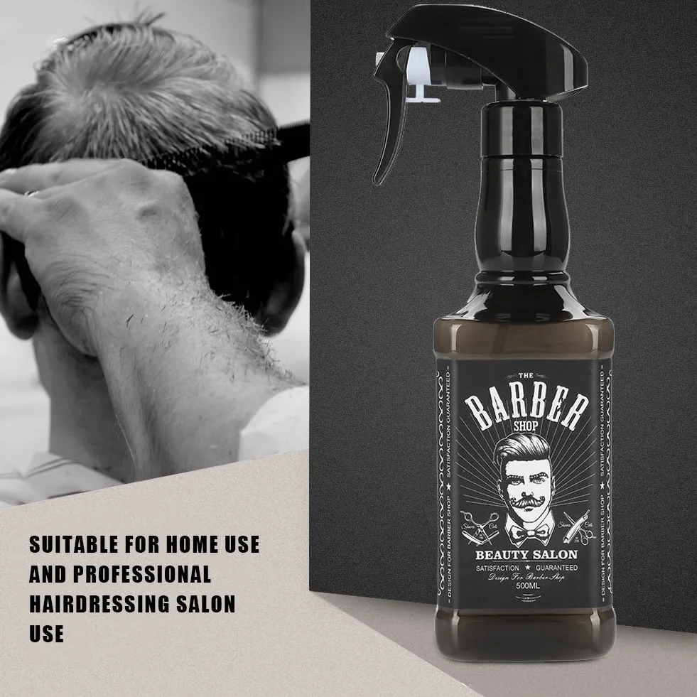 Mgiełka spray do włosów 500 ml plastikowy salon fryzjerski narzędzia
