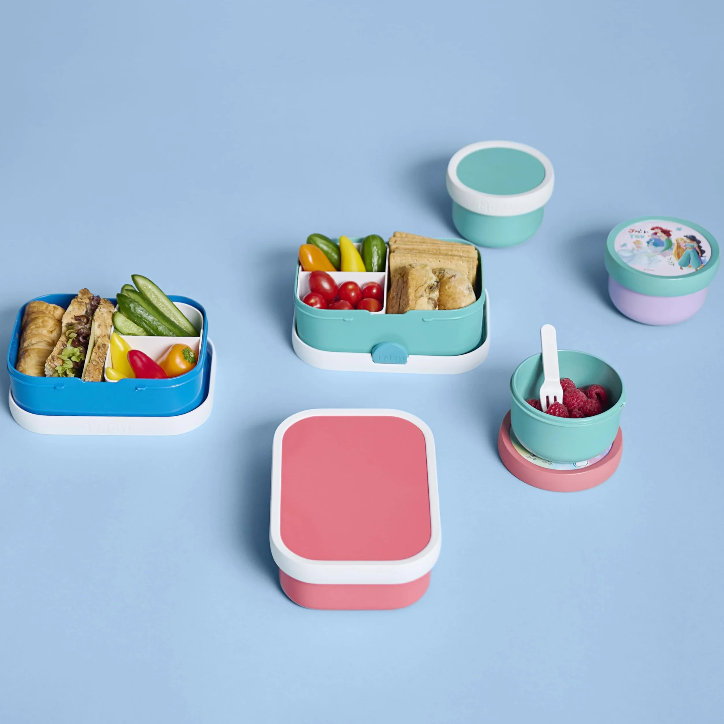 Mepal Pudełko na Lunch dla Dzieci Bento 750 Ml Bez Bpa Mała Farma