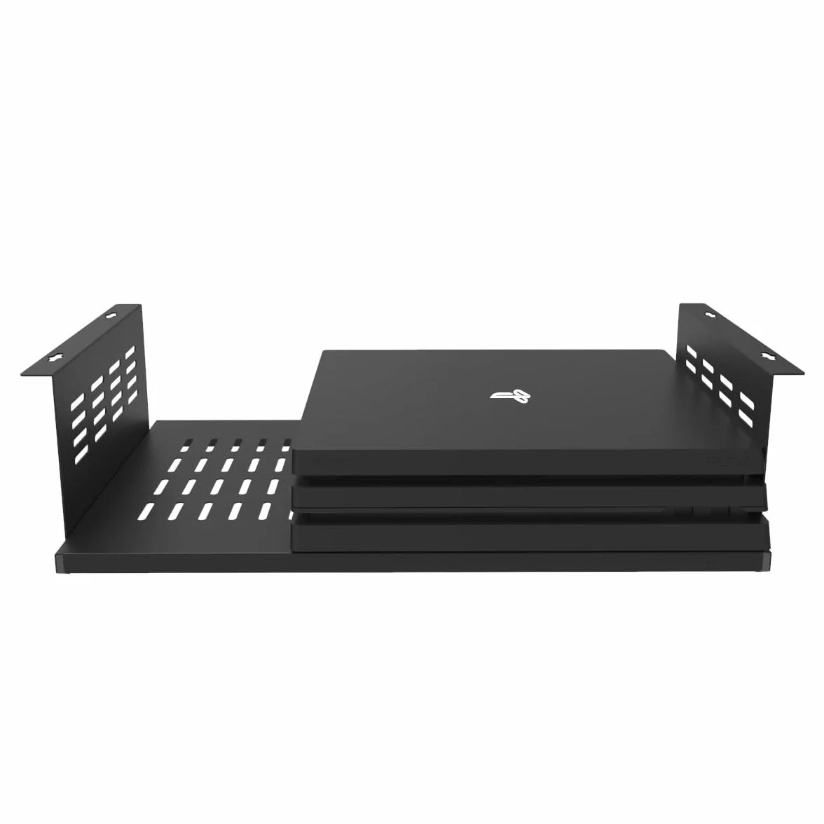 Uchwyt pod biurko do komputerów SFF i PC, 43x10x30 cm, kompatybilny z PlayStation 4 PS4 Slim PS4 Pro