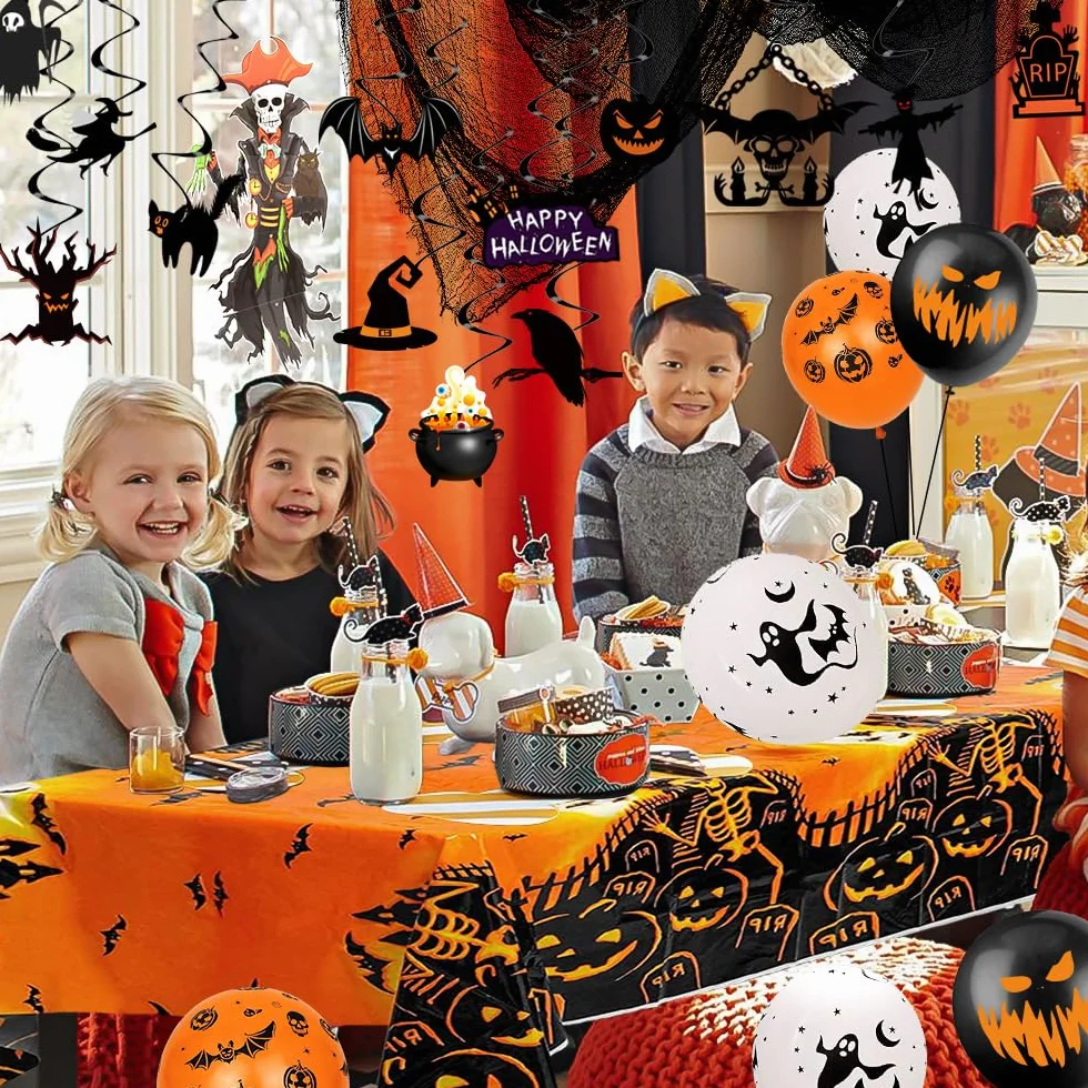 Humairc Dekoracja ducha Happy Halloween