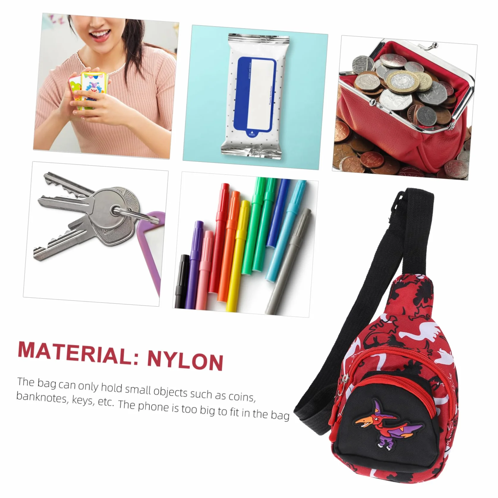 Torba Na Klatkę Piersiową Dla Dzieci Crossbody Sling Dziewczyny Torebka Tornister