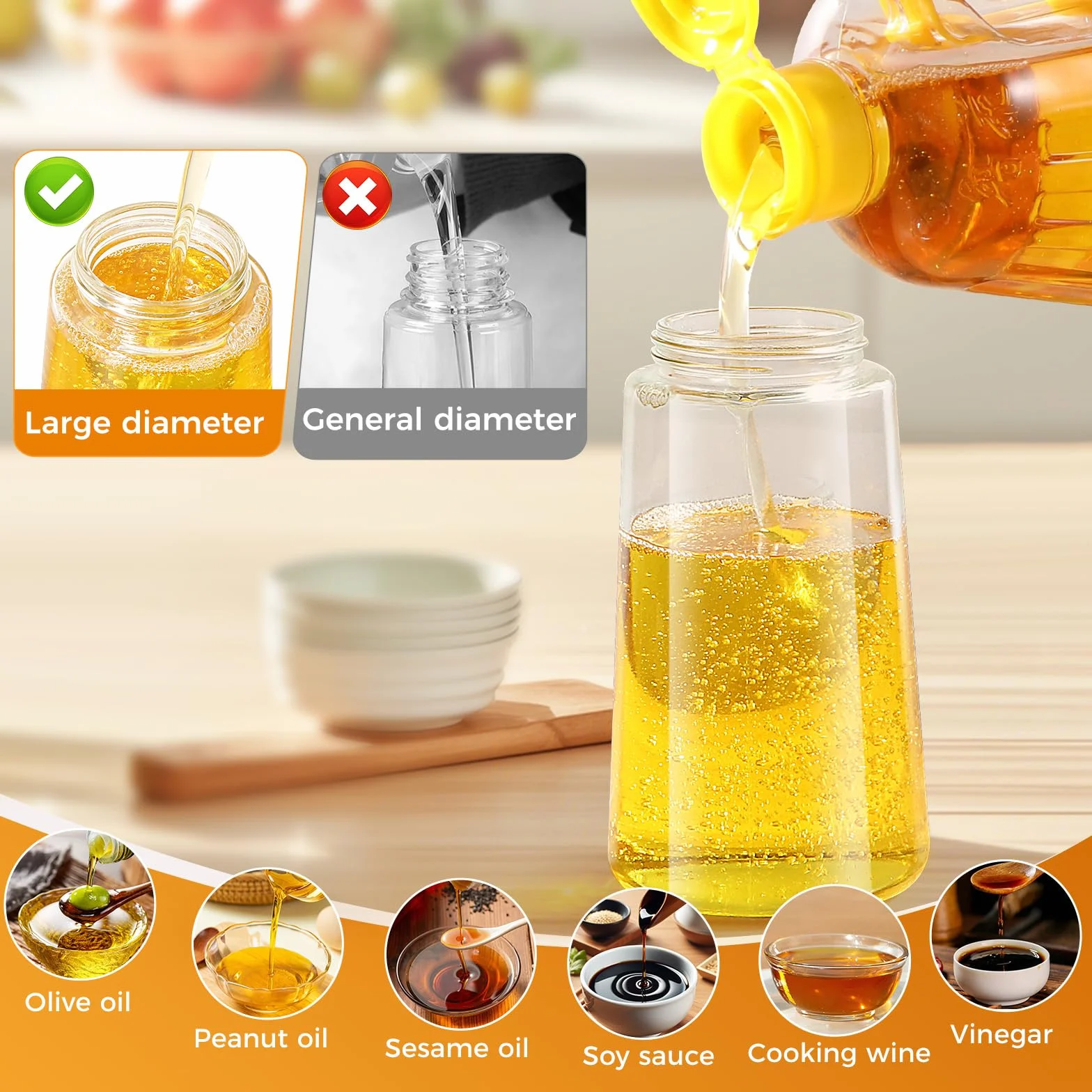 Blendura Opryskiwacz oleju 2 w 1 470 ml rozpylacz do frytkownicy, gotowania, grillowania