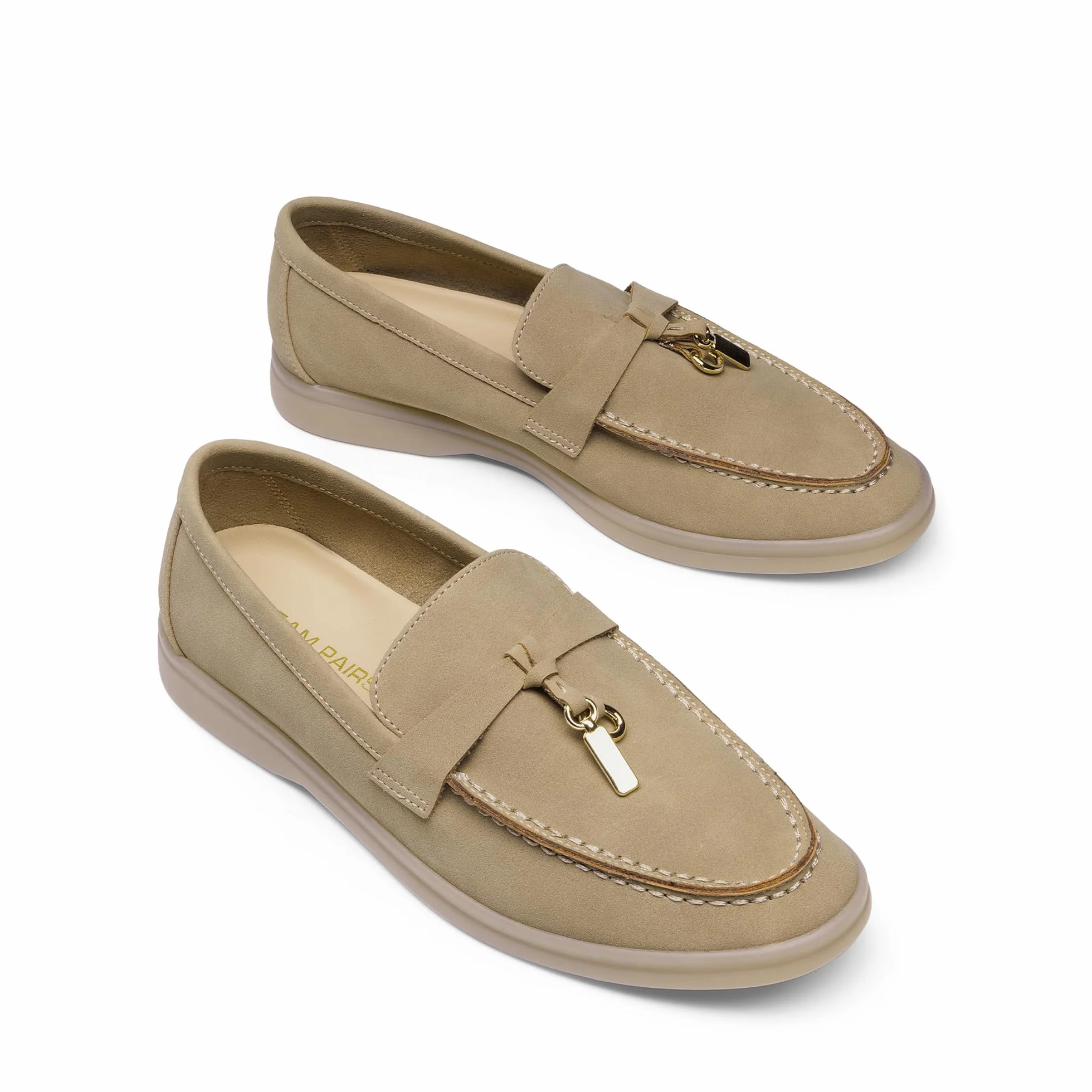 DREAM PAIRS Damskie mokasyny zamszowe mokasyny wsuwane wygodne codzienne eleganckie biznesowe buty robocze z podparciem łuku