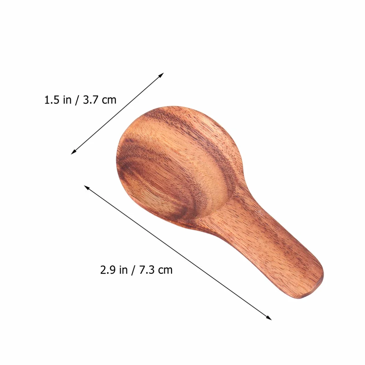 Drewniane łyżki do mleka w proszku 2 sztuki 73 x 37 cm