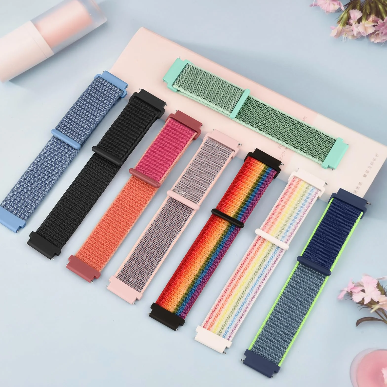 Vancle Bransoletka do smartwatcha 20 mm nylonowy pasek zastępczy sportowy dla dzieci