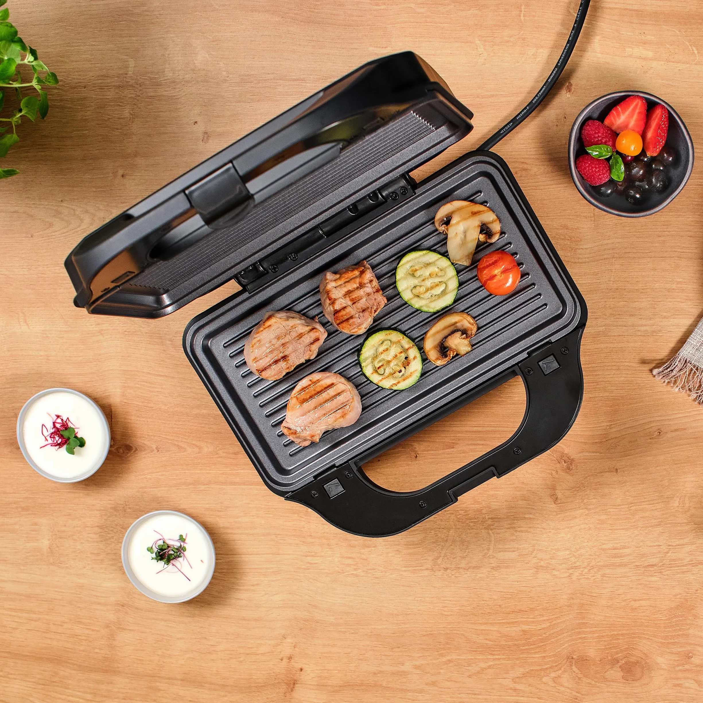 ETA Sorento Plus Maker do croque-monsieur 6 w 1 Grill waflowy 900 W