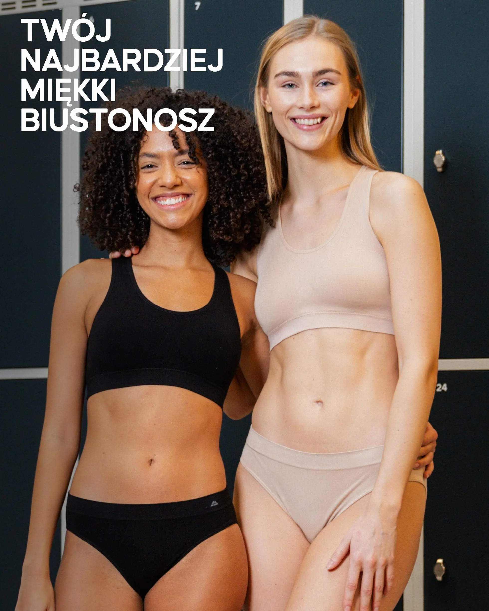 DANISH ENDURANCE Bambusowy Stanik Sportowy Damski, Biustonosz Bez Fiszbin, na Siłownię, do Biegania