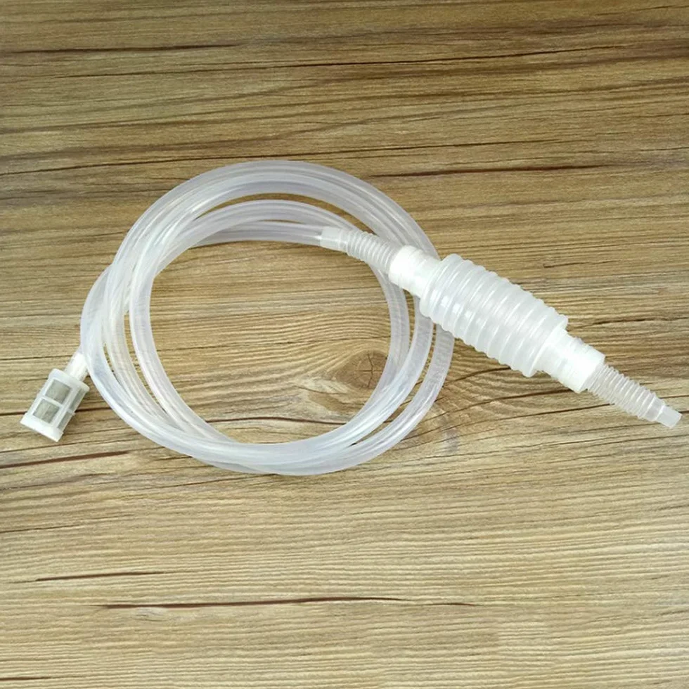 Brew Syphon Tube 2m Miękka rurka Syfon Filtr Narzędzie do robienia wina Wielokrotnego użytku