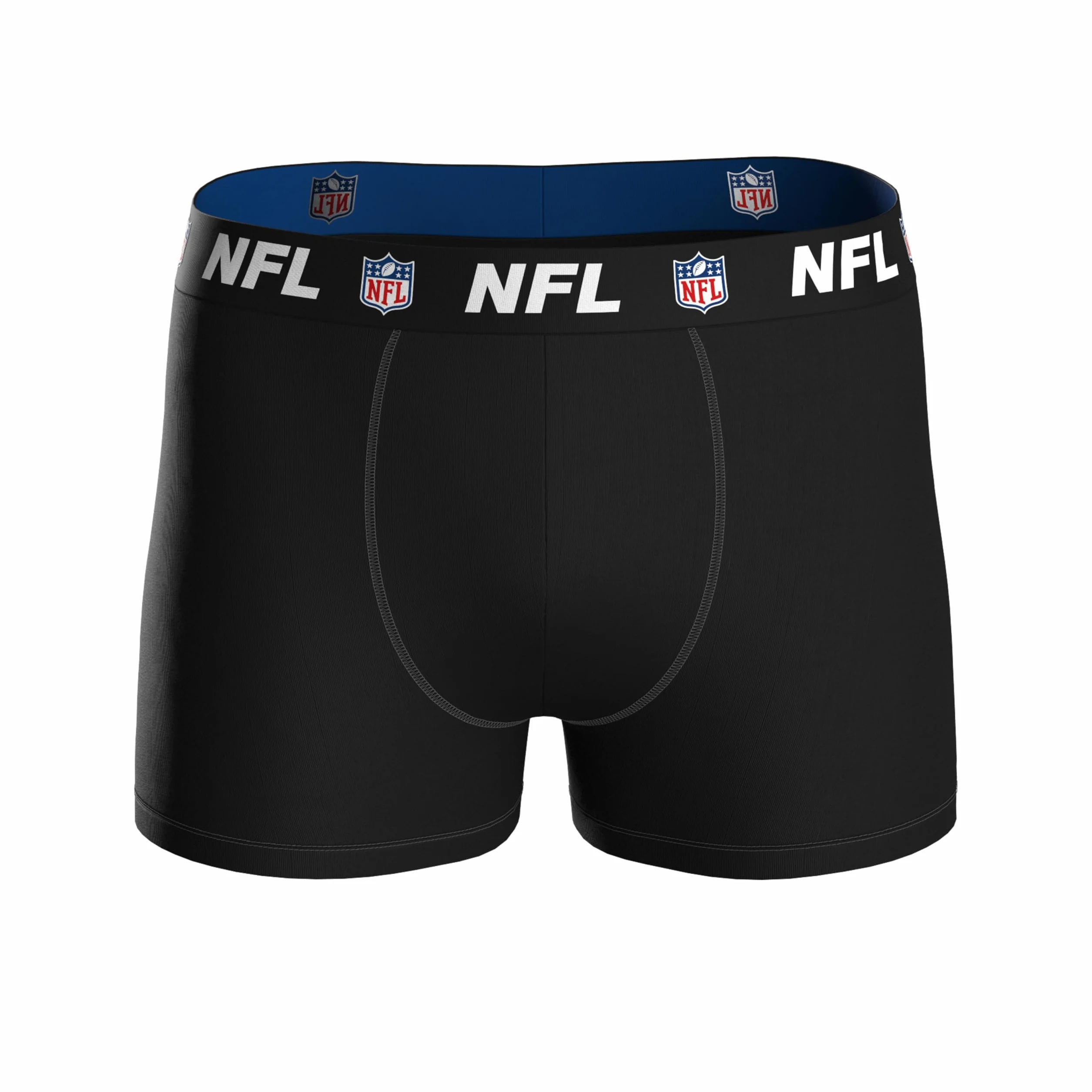 NFL SHIELD 3pk Boxers - NNY/RED/BLK - M