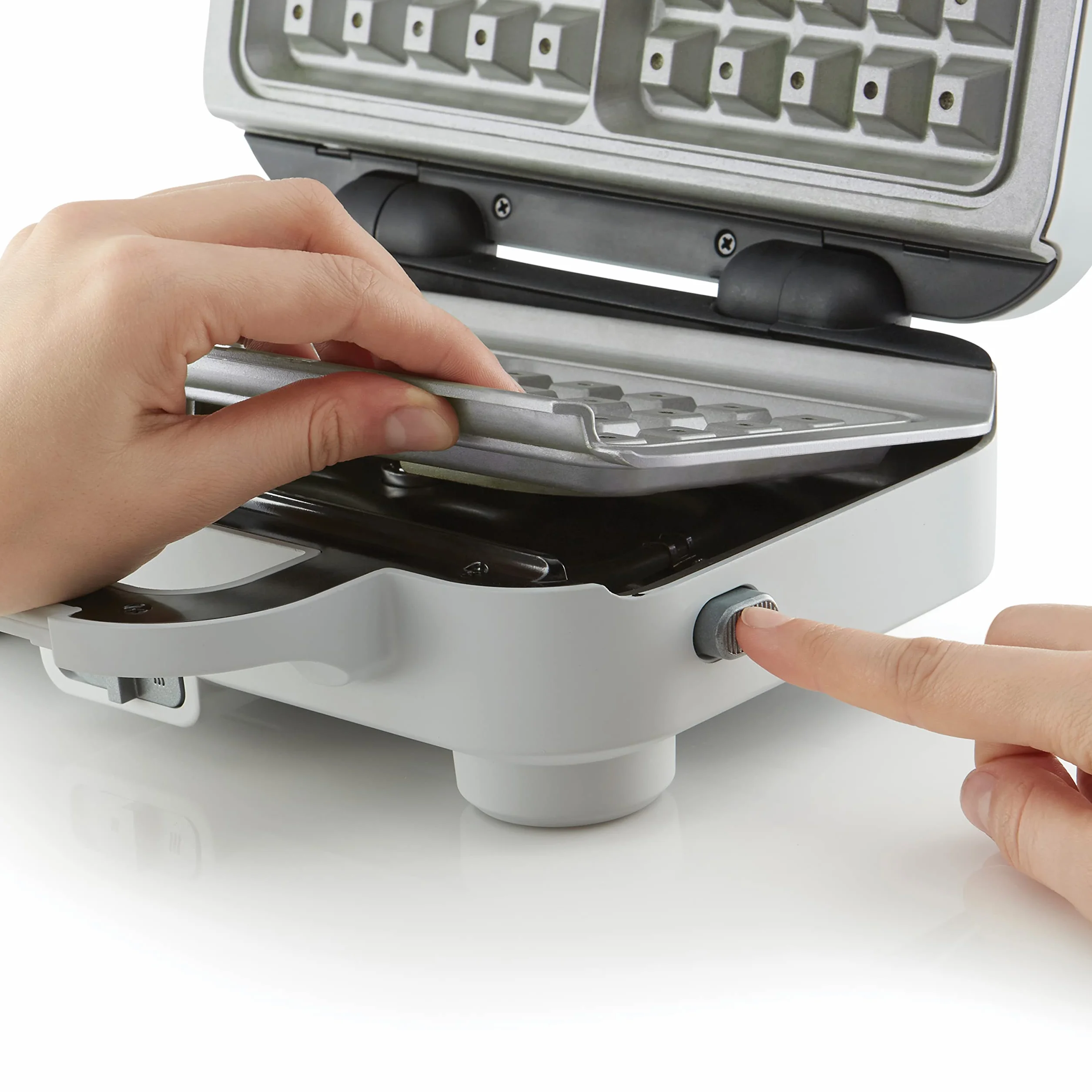Breville Gofrownica Vst072X Srebrny 27,5x23,6x10,4 cm
