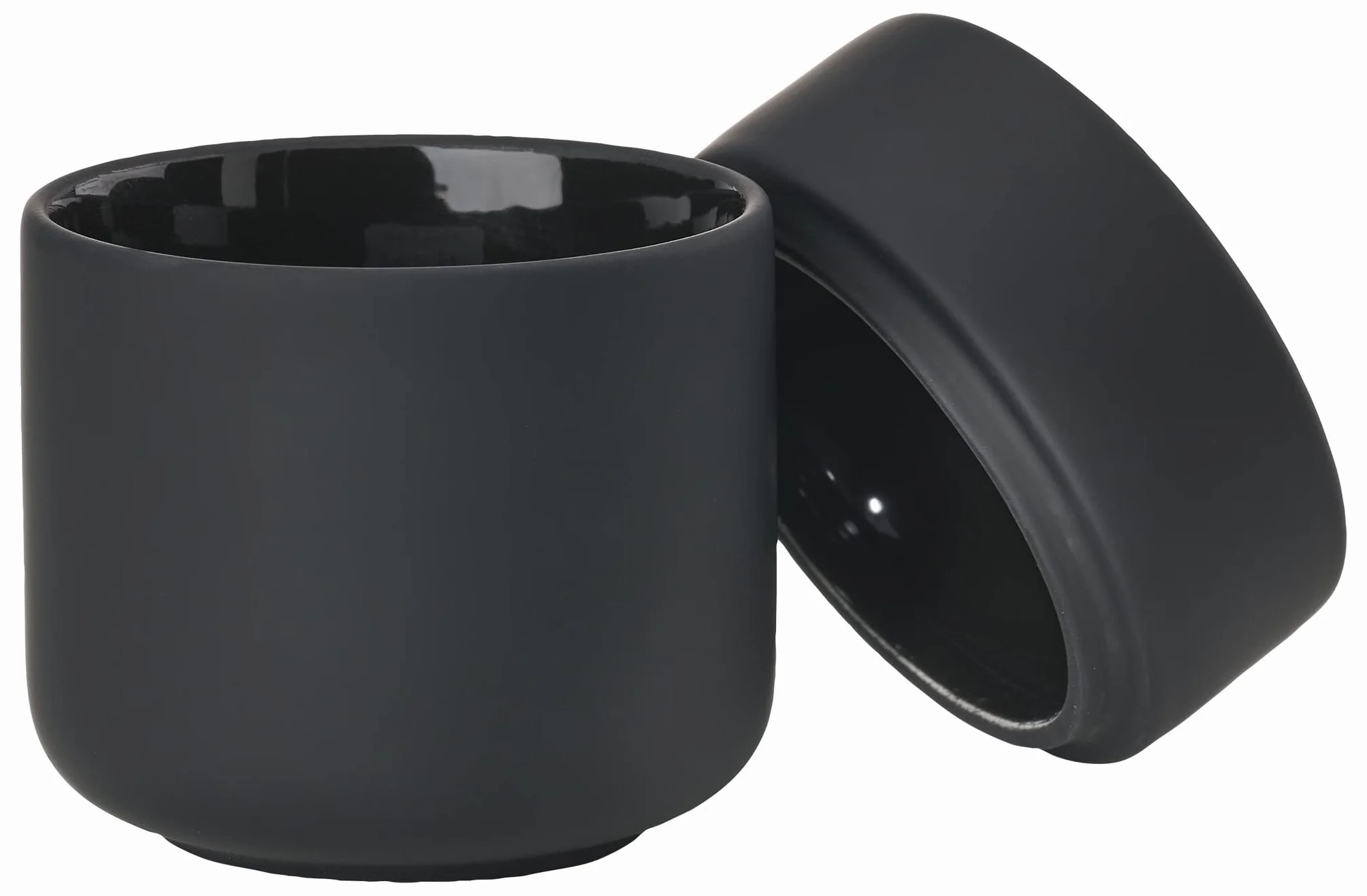 Zone Denmark Ume Pojemnik z pokrywką 8,3 x 10,3 cm Black
