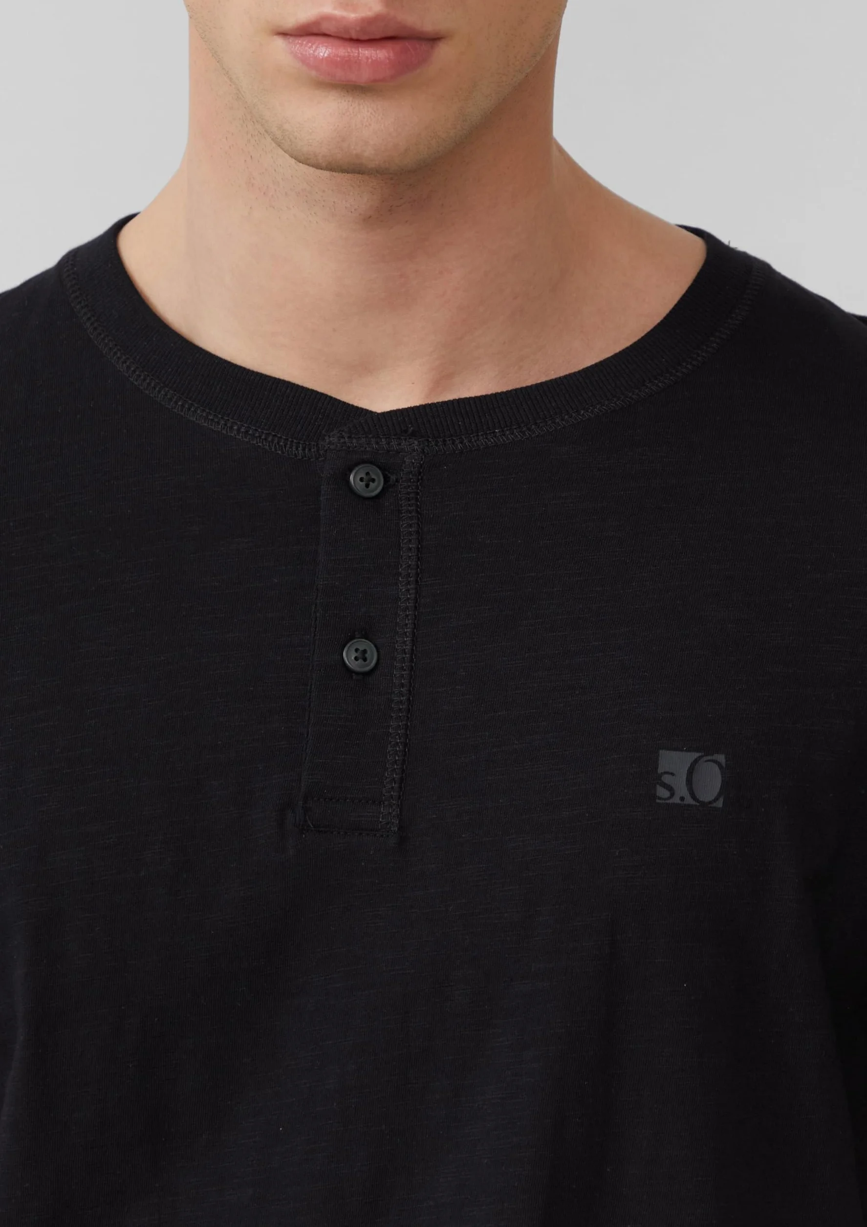 s.Oliver Henley t-shirt męski, czarny, XXL