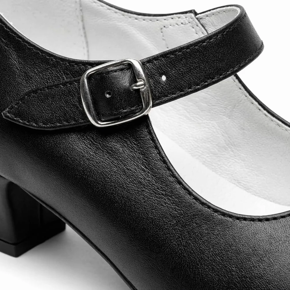 Flamenco dziewczęce buty - Sevillane ręcznie robione w Hiszpanii