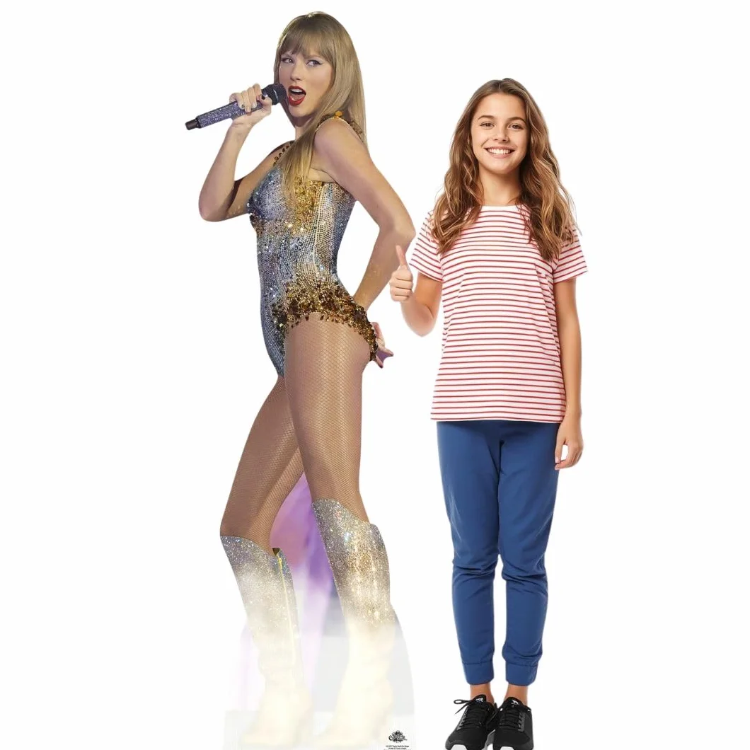 Star Cutouts CS1227 Taylor On Stage Swift kartonowe wycięcie z mini