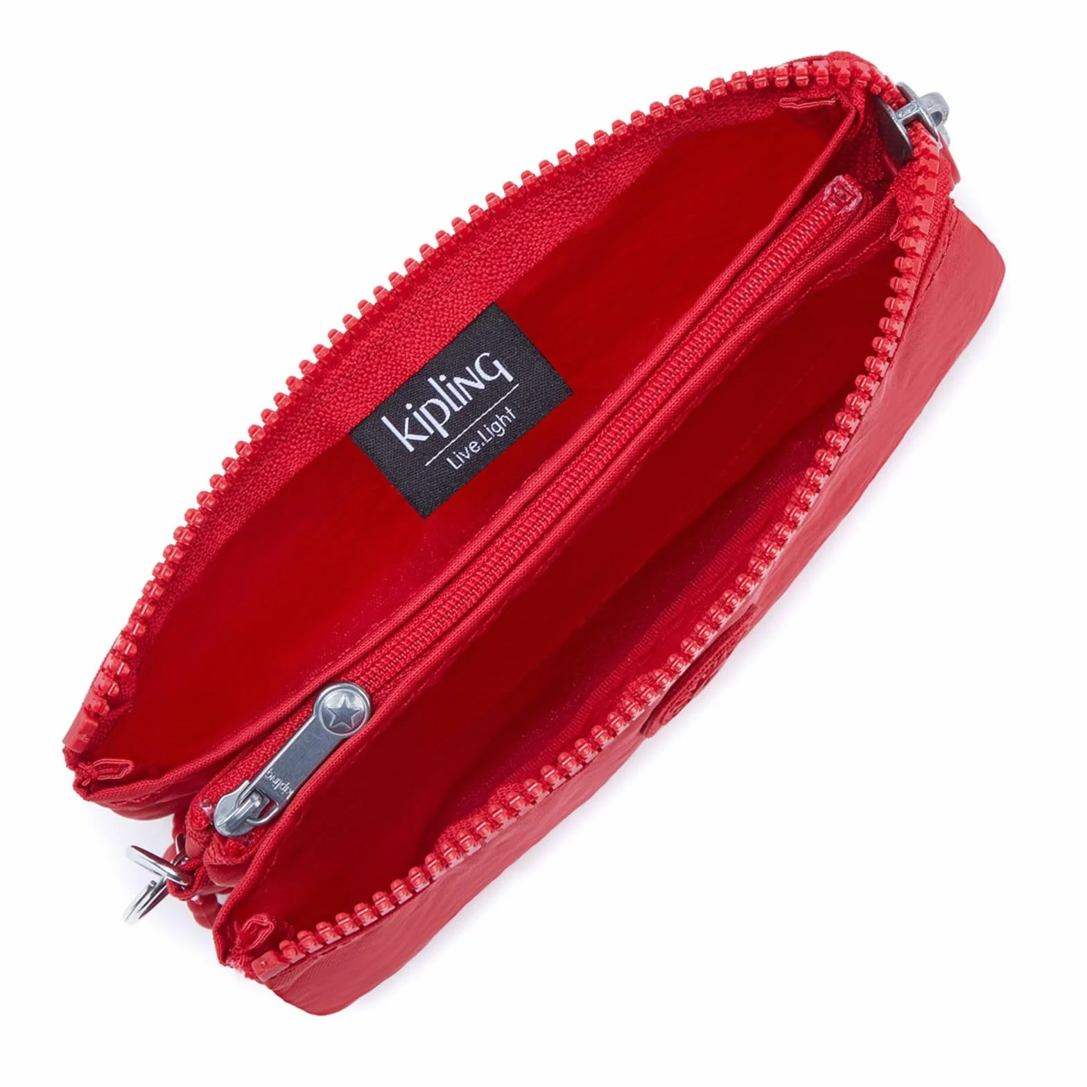 Kipling CREATIVITY L Duża torebka, woreczki, etui, Red Rouge (Czerwony)