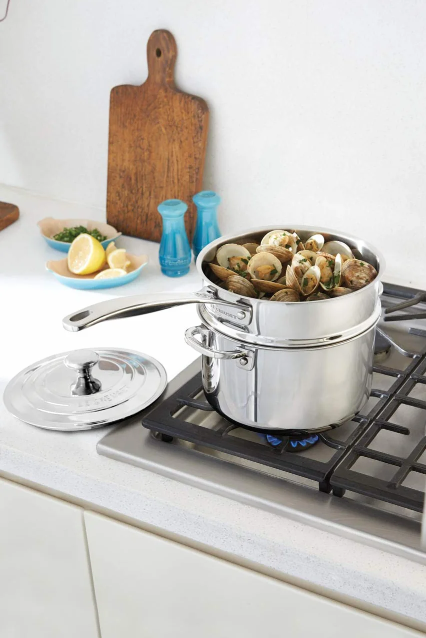 Le Creuset wkład do parownika ze stali nierdzewnej 20 x 10 cm