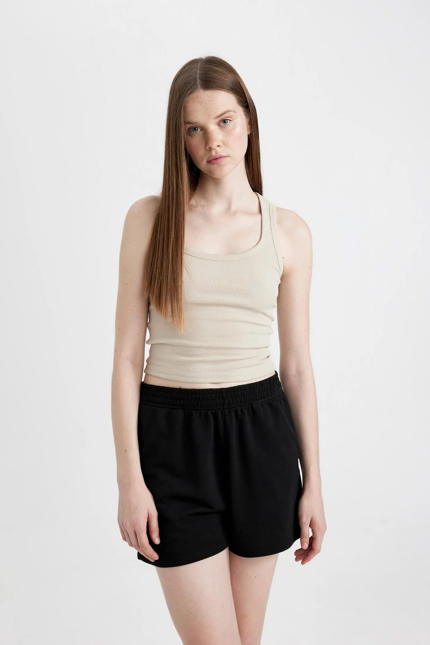 DeFacto Defacto Damen Jeans Shorts Kurze Hose - Denim Sommerhosen Für Damen - Shorty Kobiety