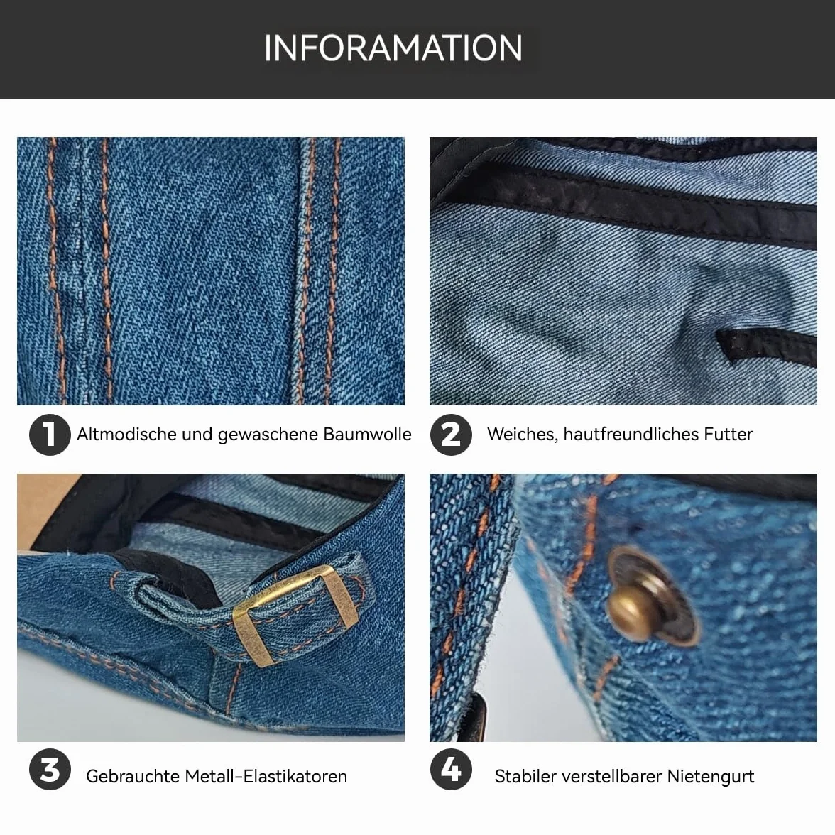 Kapelusz męski z denimu, bawełna, beret, czapka z daszkiem unisex płaska czapka Ivy Newsboy Cabbie Caps Driving Hut