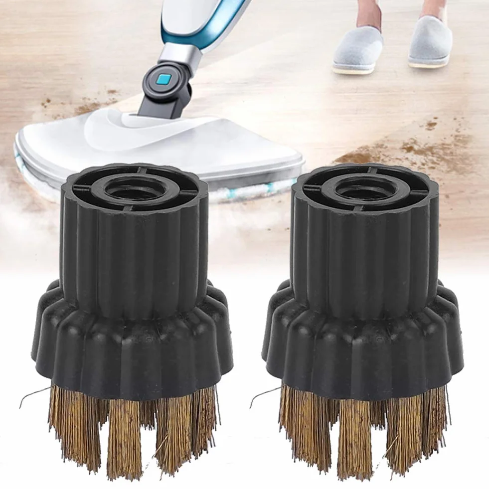 H2O X5 Cleaner Okrągłe Szczotki Mop Parowy Ręczne Akcesoria Zamienne 2 szt. Mosiężna Główka