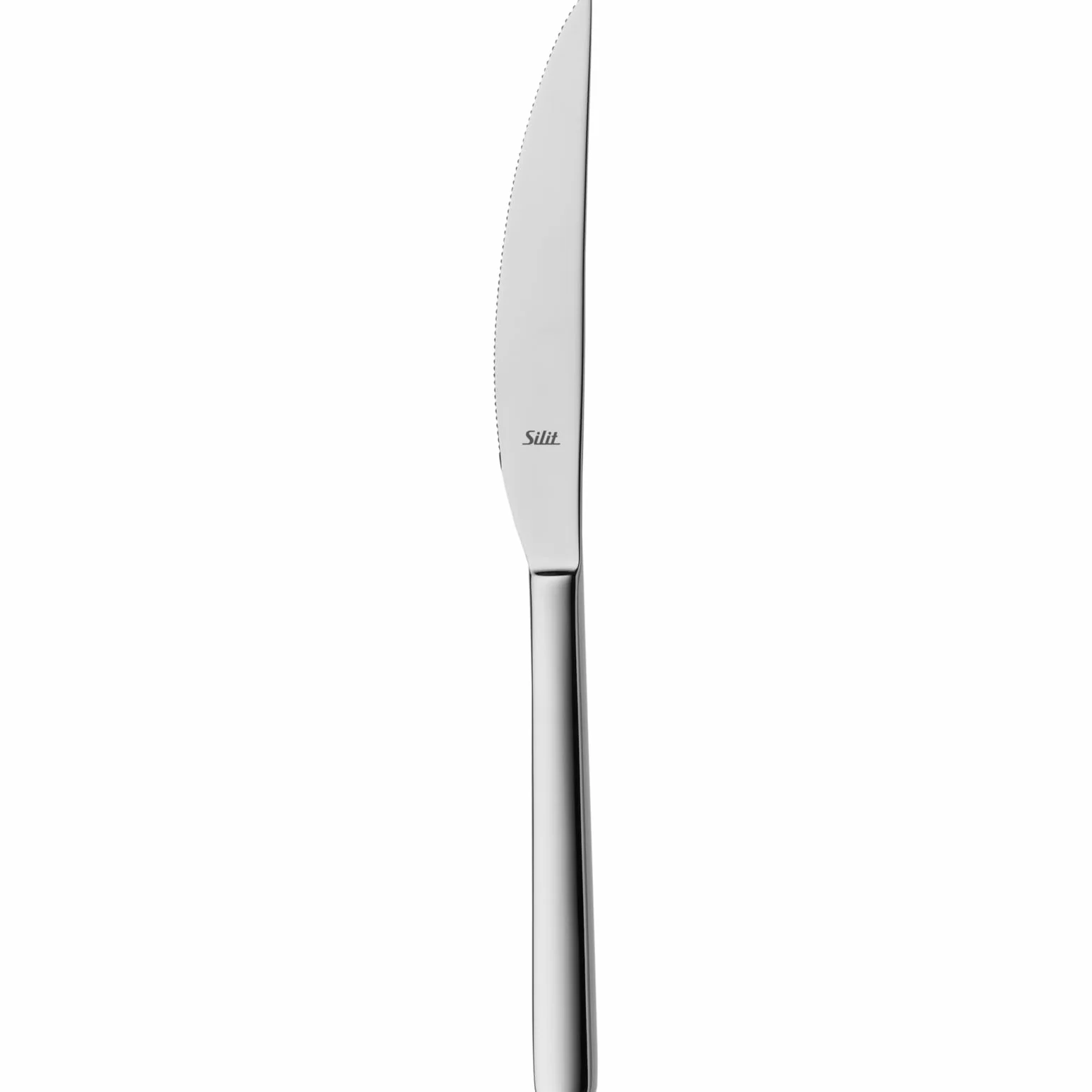 Silit Trend 3-częściowy zestaw noży do steków, 23,2 cm, ostrze ze stali nierdzewnej ze szlifem falistym, kute noże, noże do pizzy, trwałe, odporne na zarysowania, nadają się do mycia w zmywarce
