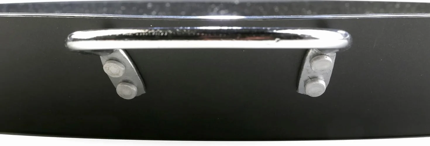 WECOOK! Granit patelnia do paelli indukcyjnej, 42 cm, 10 porcji, aluminium, powłoka nieprzywierająca XYLAN PLUS bez PFOA, grubość 3 mm, nadaje się do wszystkich rodzajów kuchenek, ceramiki szklanej,