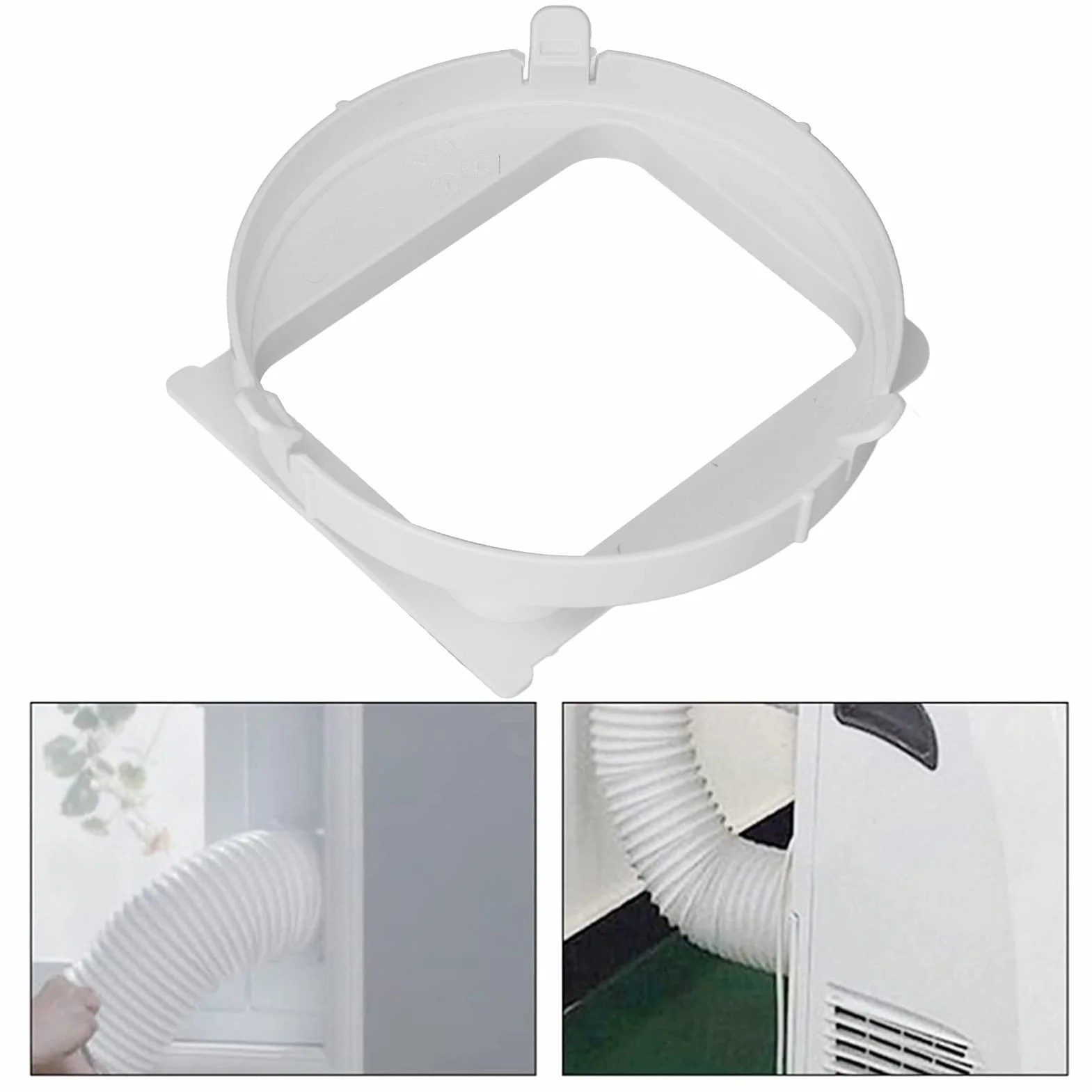 Klimatyzator wąż wydechowy adapter kwadratowy interfejs kanału wydechowego do mobilnej klimatyzacji 1P KY35