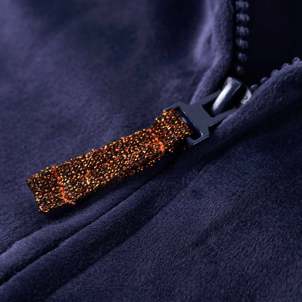 Bluza dziecięca z kapturem, granatowa, 104, dziecięca bluza rozpinana, bluza z kapturem dla dziecka, bluza dziewczęca, rozpinana bluza dla dziecka