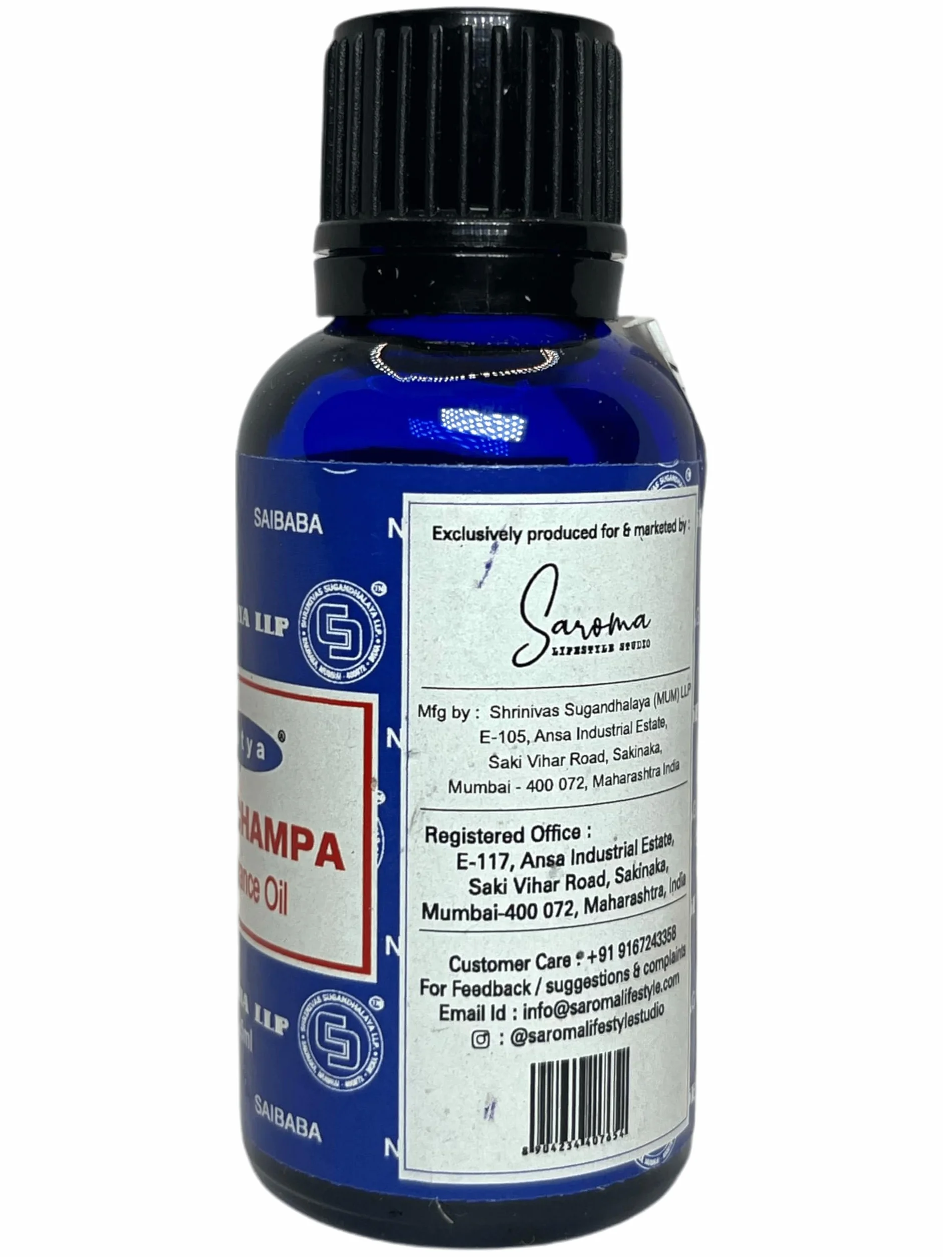 SATYA Nag Champa olejek zapachowy 25 ml. - HOSTENATURA
