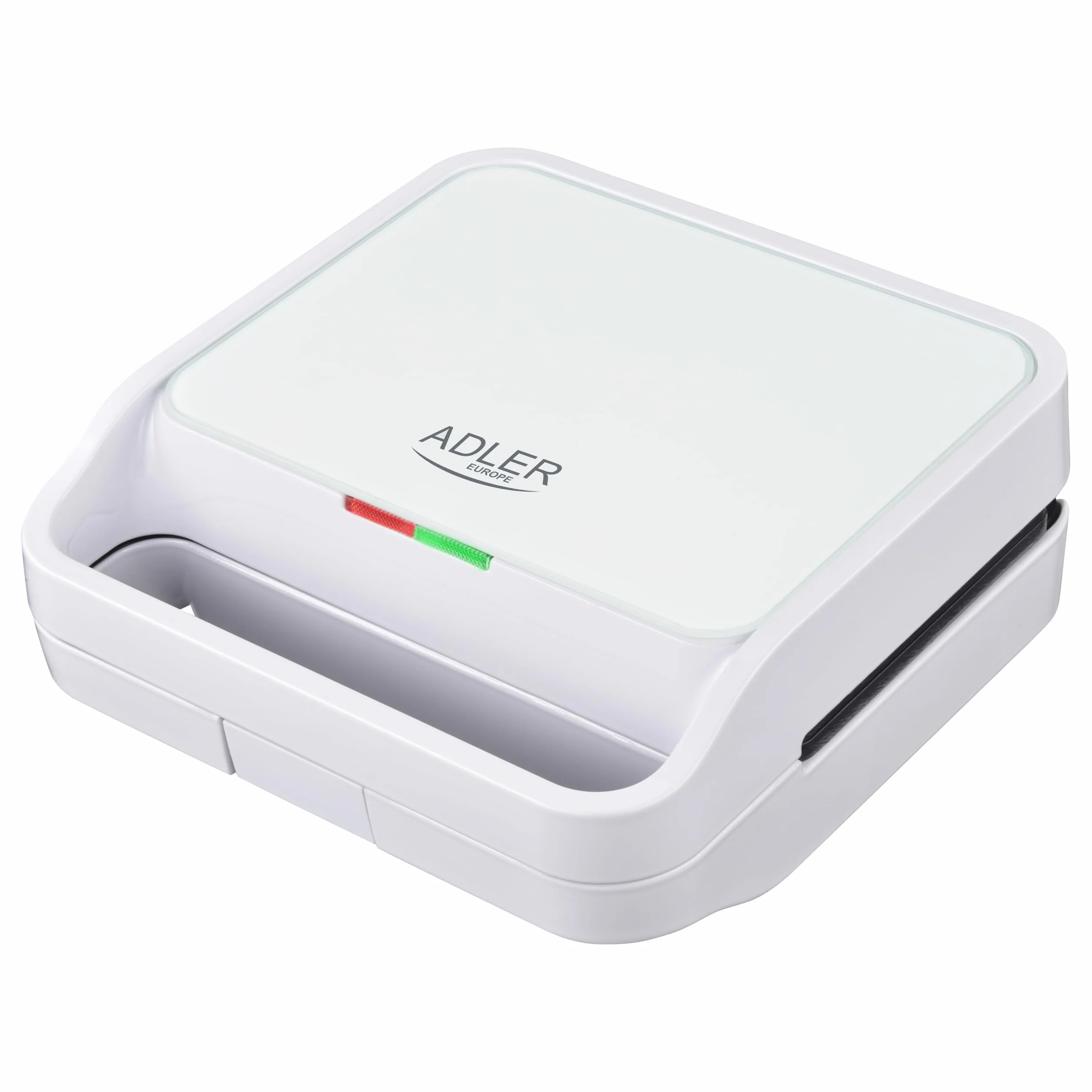 ADLER EUROPE Opiekacz do kanapek 2w1, Kanapki Panini, Tosty, Grill, Wymienne płyty, Breakfast maker, Moc max 1100W