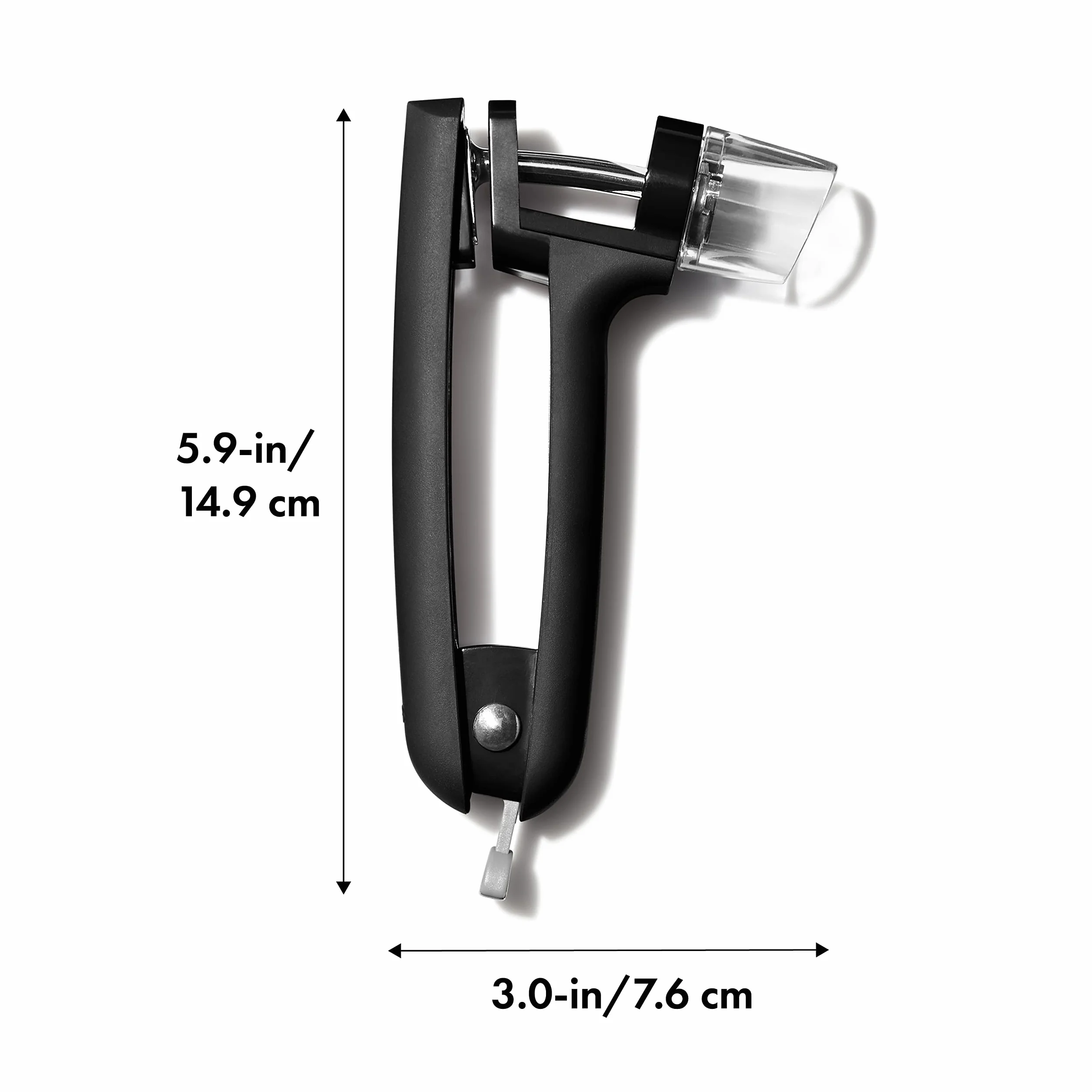 OXO Cherry Pitter, plastik, czarny
