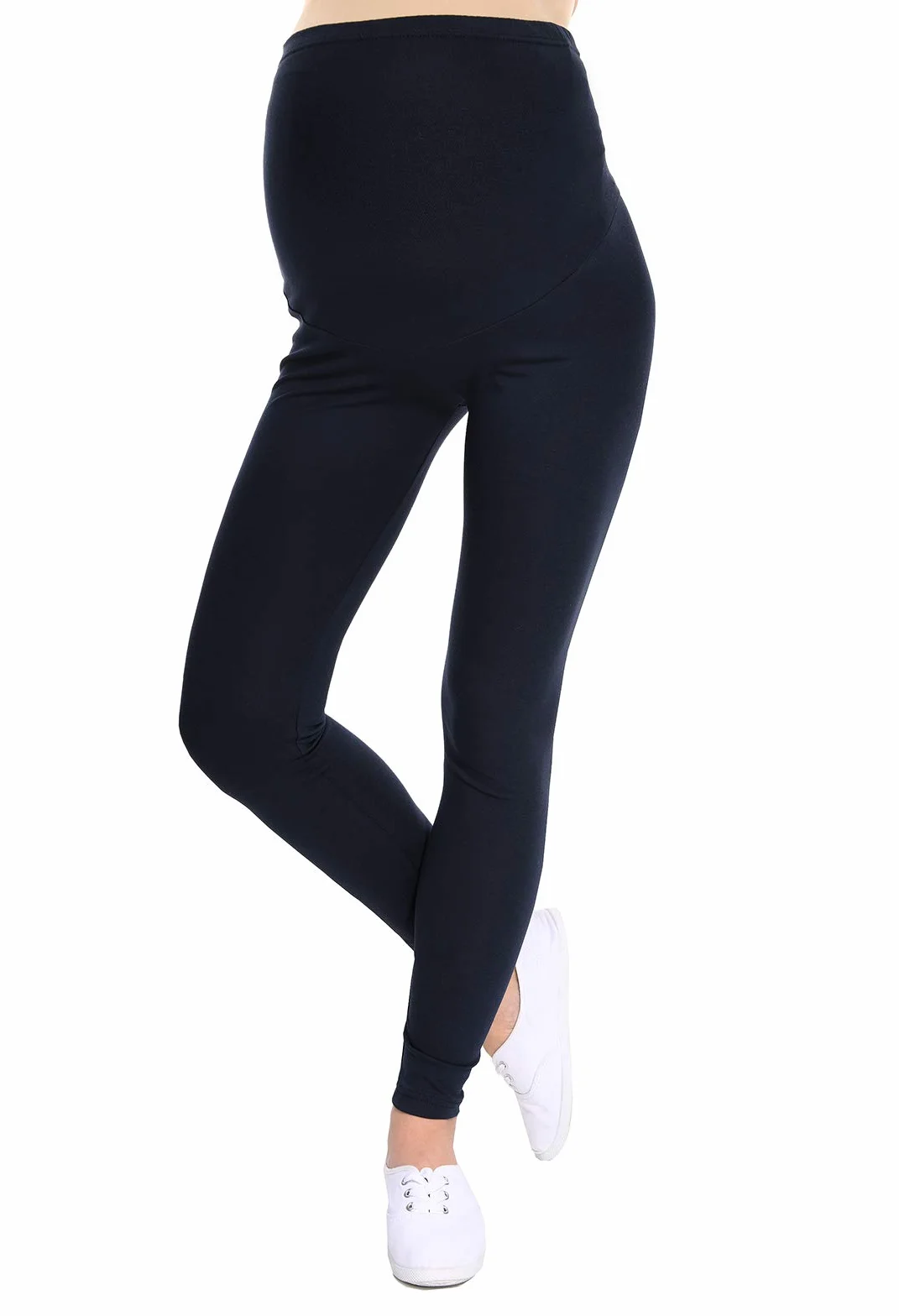 Oasi Mija 3085 legginsy ciążowe dla kobiet w ciąży, długie legginsy/spodnie wysokiej jakości