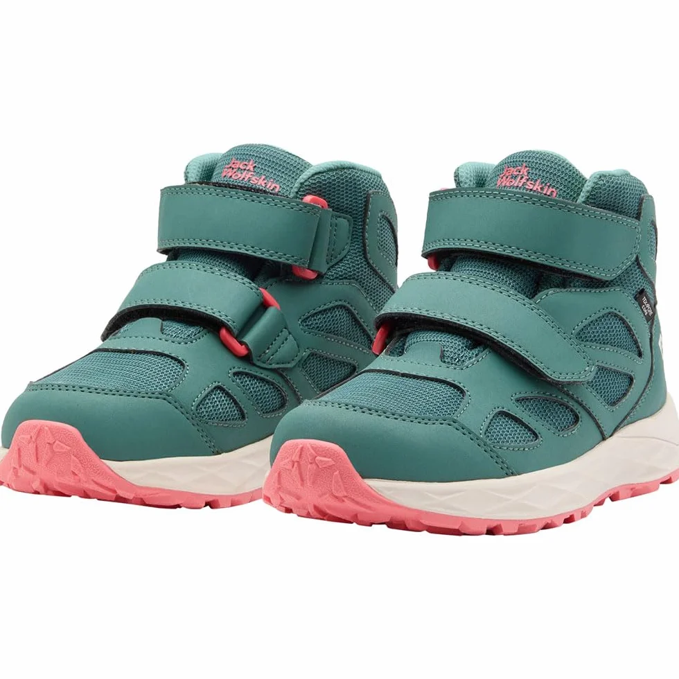 Jack Wolfskin Uniseks - dzieci Woodland 2 Texapore Mid Vc KButy do chodzenia