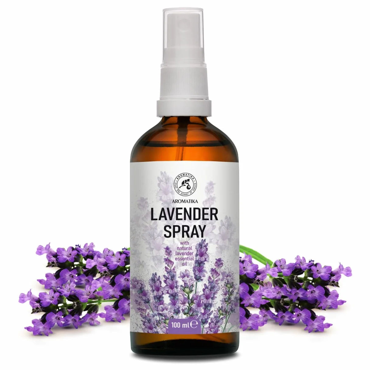 Lawendowy Spray Olejek Lawendowy - 100ml - Spray do Spania i Poduszek - Odświeżacz do Szafy