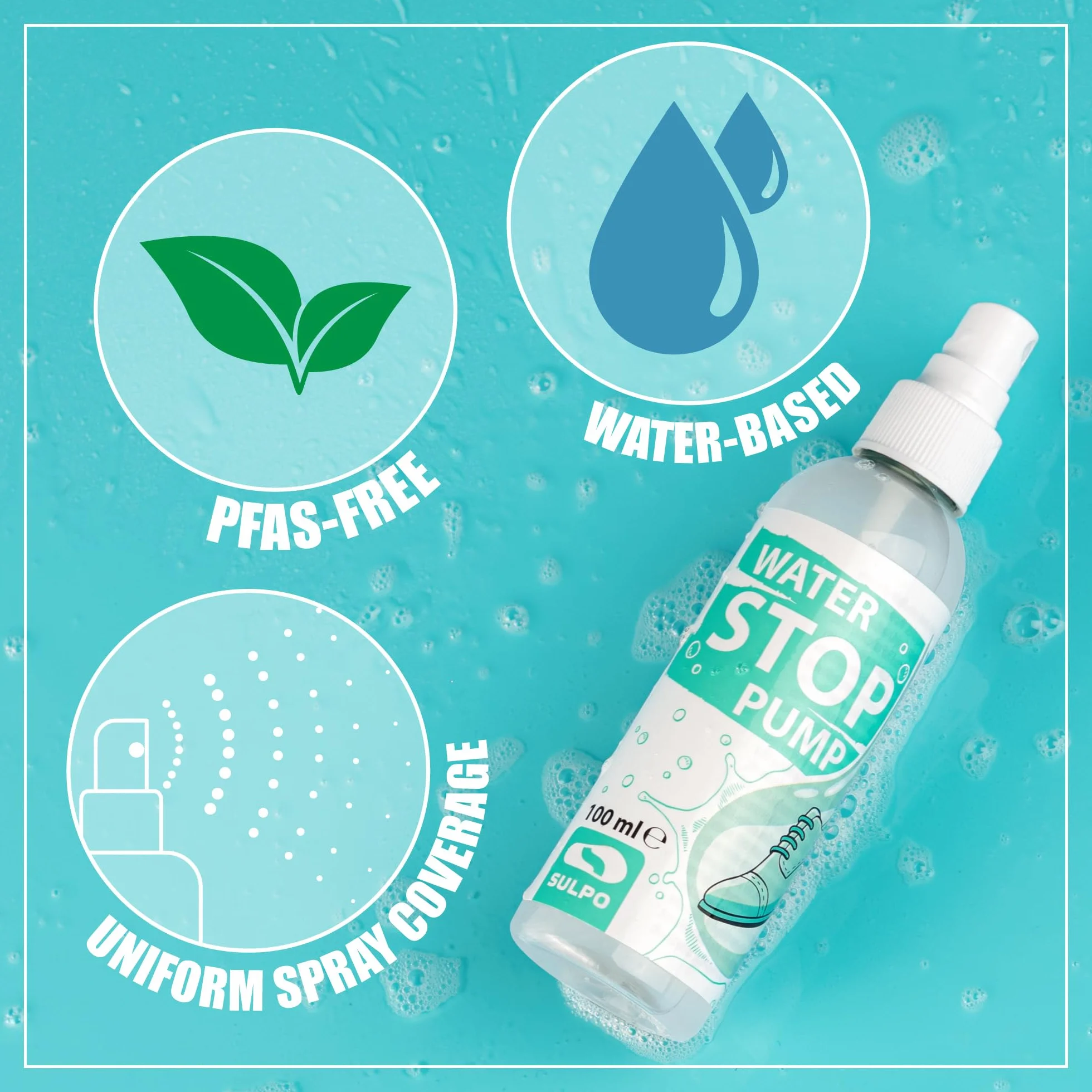 SULPO Impregnat do butów WATER STOP 2 x 100 ml