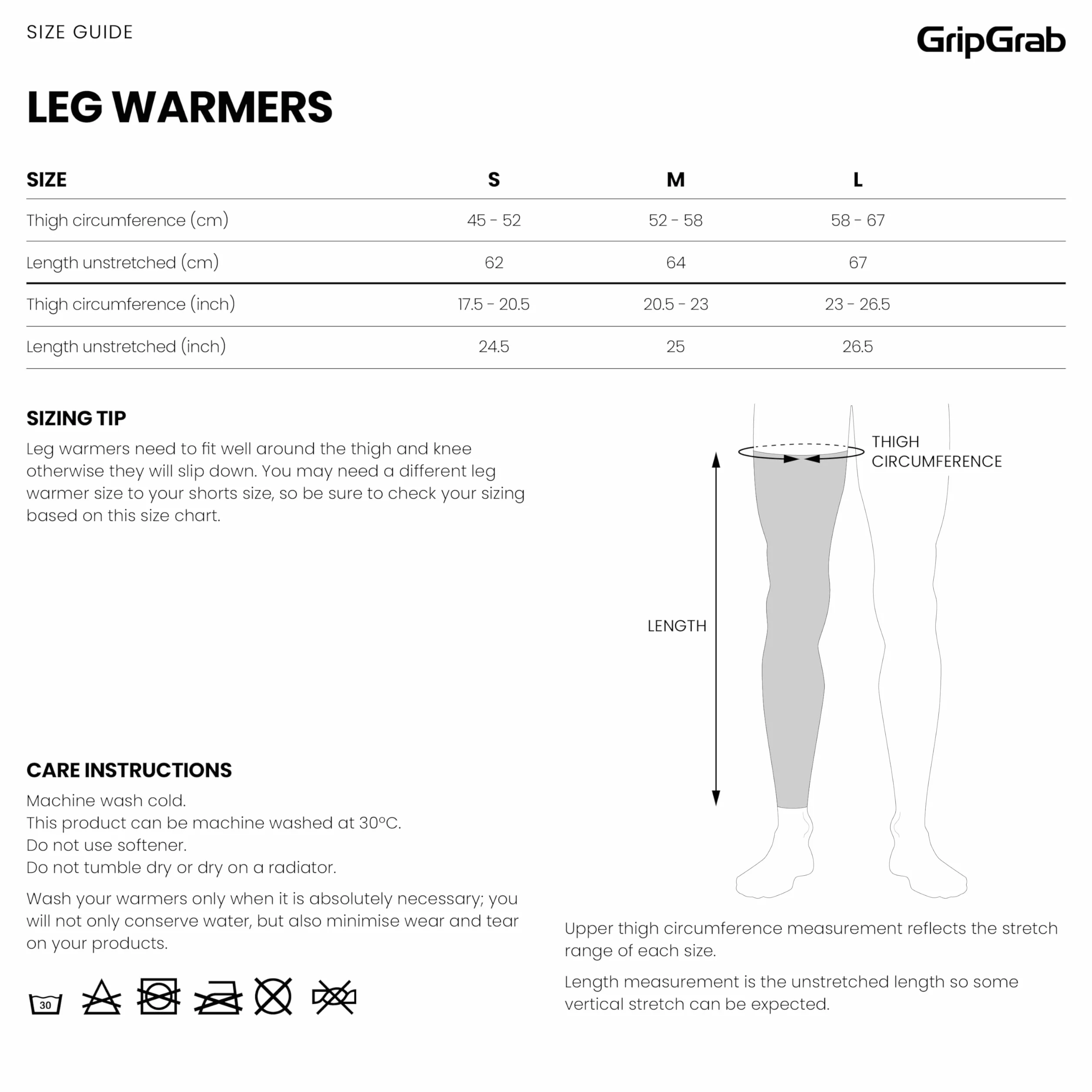 GripGrab Opaski na nogi Uniseks Gripgrab Classic Winter Fahrrad Beinlinge Rutschfeste Thermo Radsport Rennrad Gravel Mtb Beinwärmer Cycling Leg Warmers (1 w zestawie)
