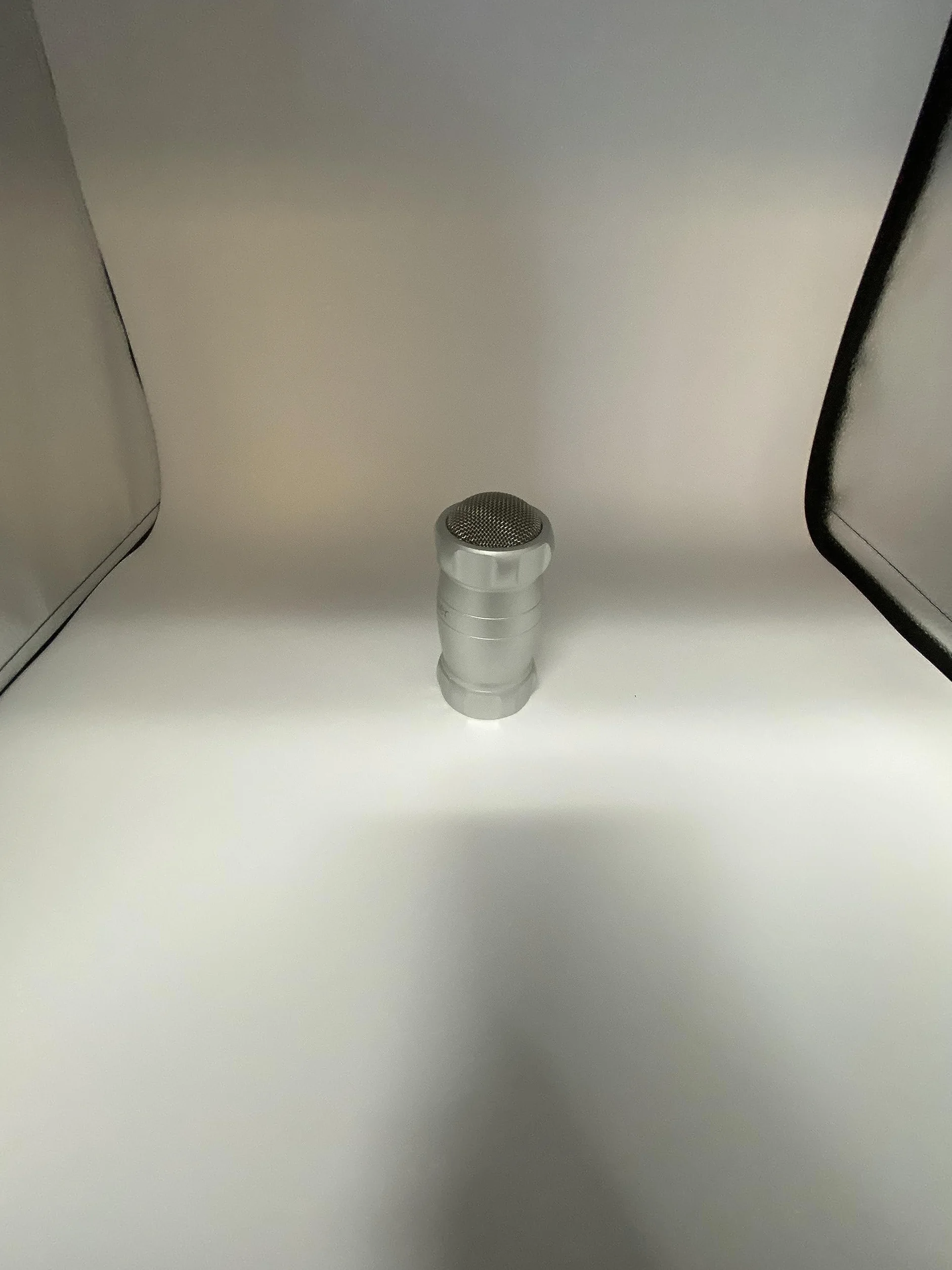 Dispenser Marcato srebrny - sito mąka, kakao, cukier puder