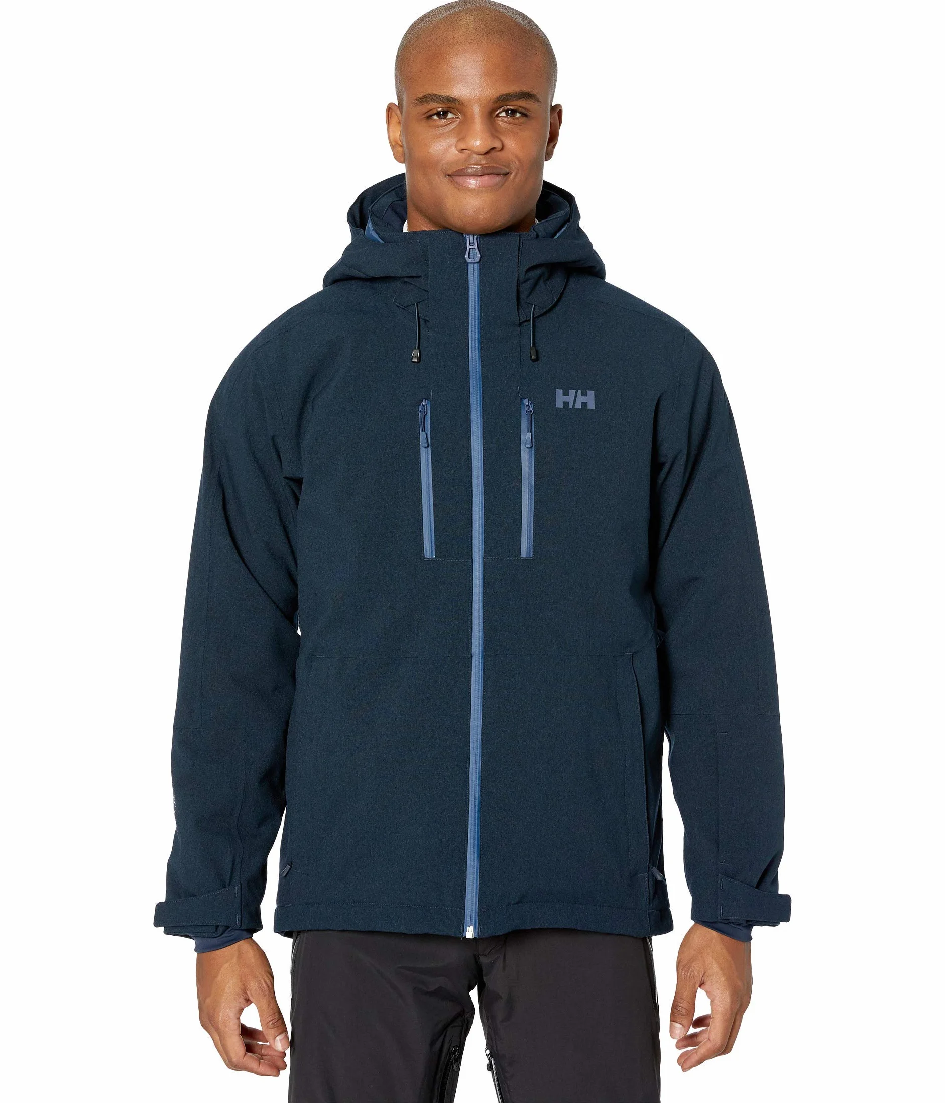 Helly Hansen Men's Juniper 3.0 Insulated Ski Jacket, Navy, Small